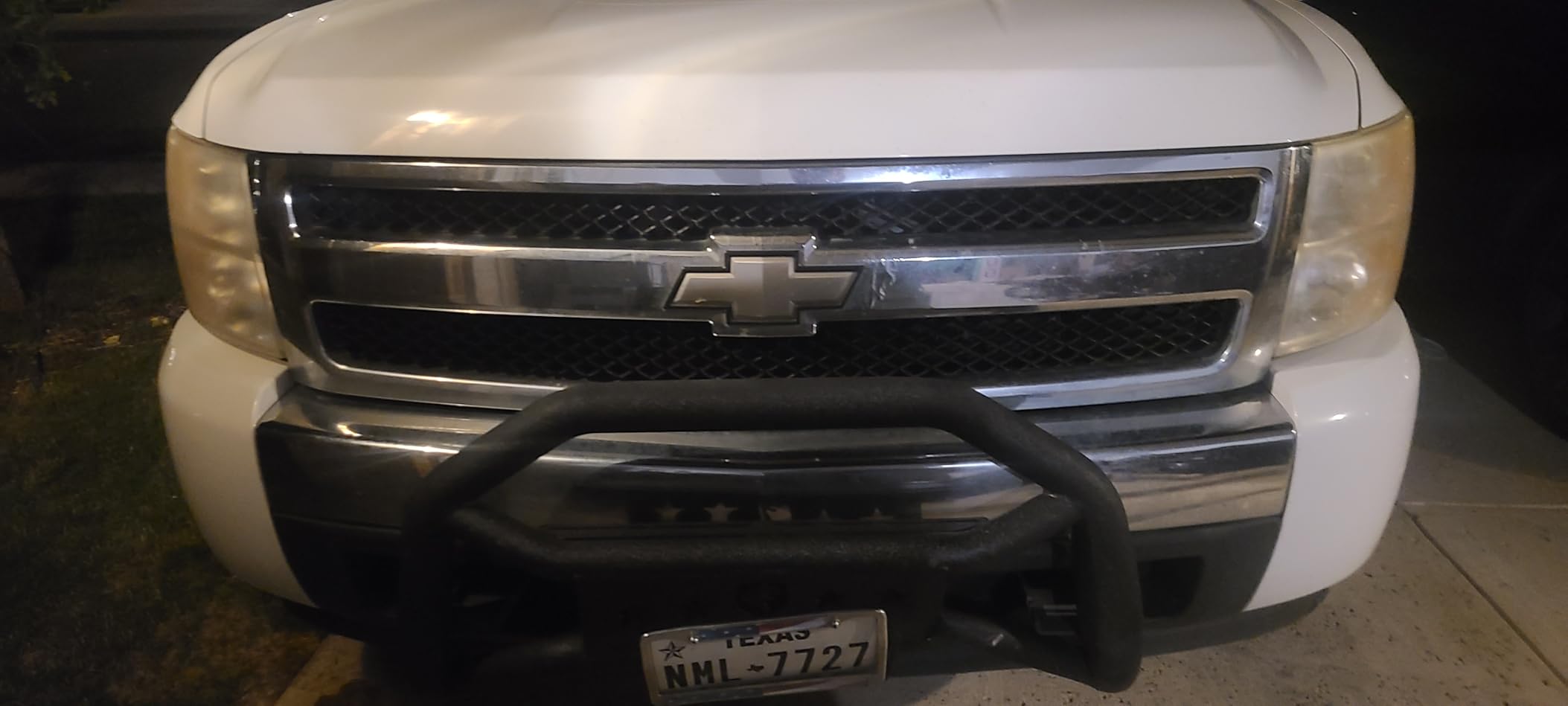 Tyger Auto TG-GD6C60048 Front Bumper Guard Compatible with 2007-2018 Chevy Silverado / GMC Sierra 1500 (Exclude 2007 Classic Models) | Textured Black | Light Mount | Bull Bar customer photo 2