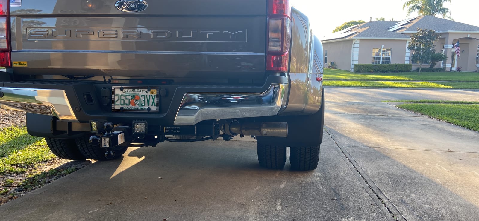 Husky Liners — Rear Mud Guards | Fits 2017-2024 Ford F-350/F-450 Super Duty Dually - Black, 2 Pc. | 59481 customer photo 2