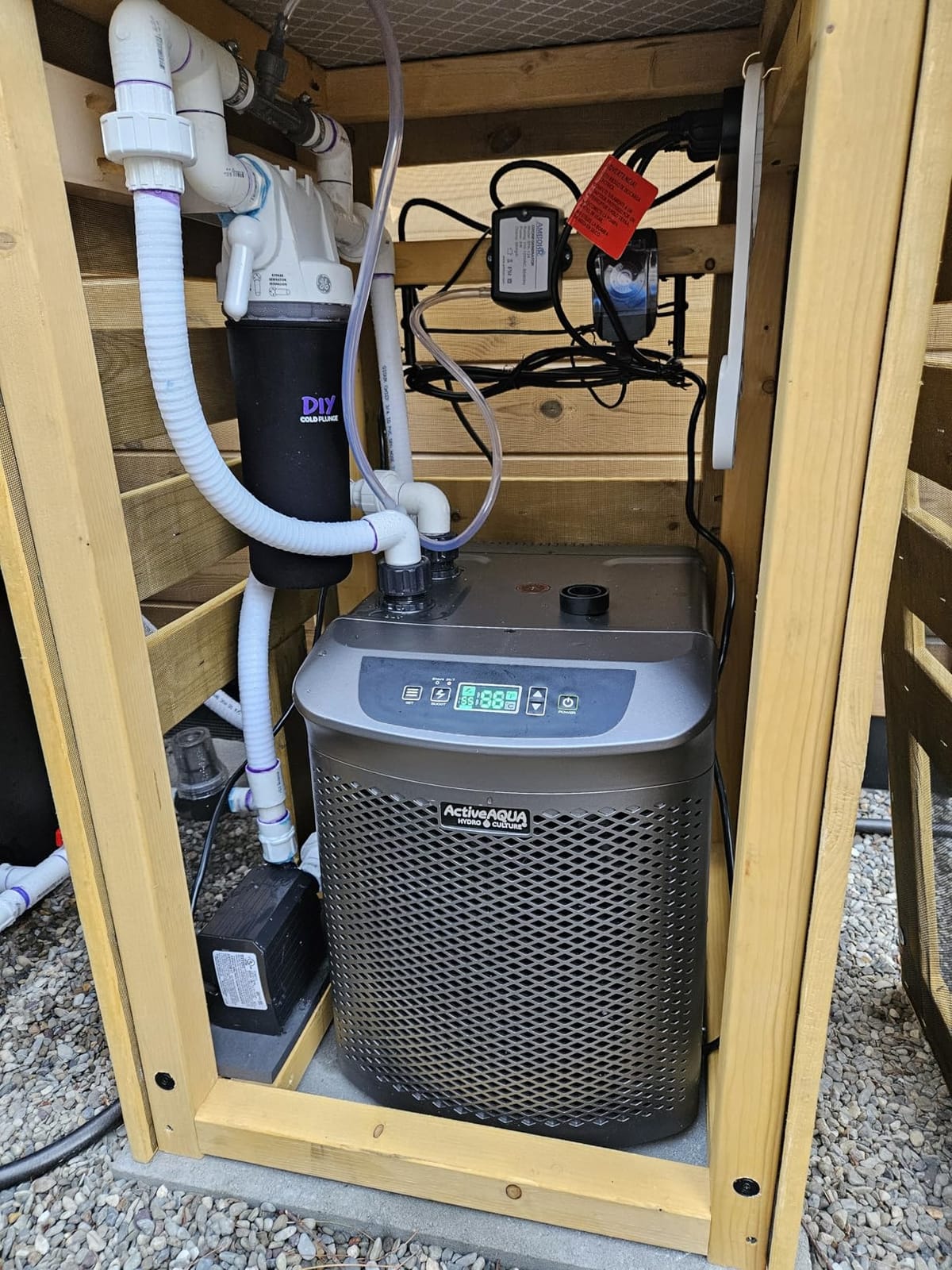 Active Aqua Water Chiller with Boost, 0.5 HP, 90-172 Gal, Cold Plunge customer photo 2