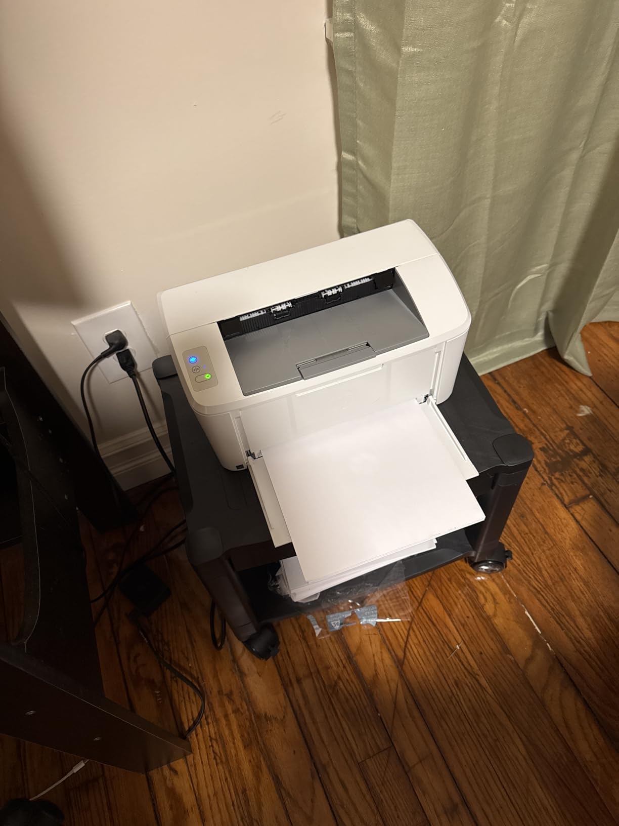 HUANUO Printer Stand with Storage Drawer, Locking Wheels, Under Desk Cart customer photo 1