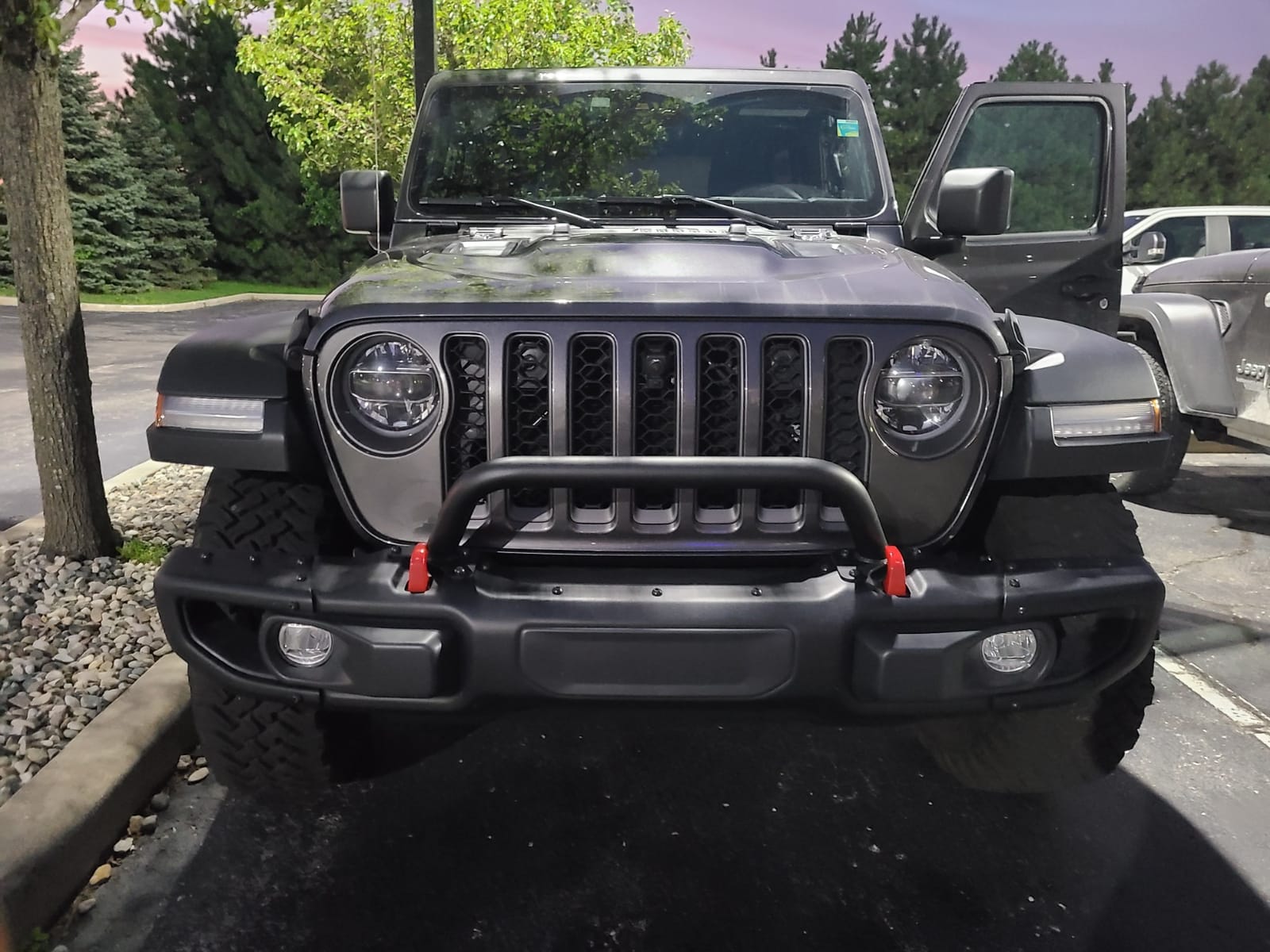 WARN 102355 Jeep JL OE Rubicon Front Bumper Grille Guard Tube, Low-Height customer photo 1