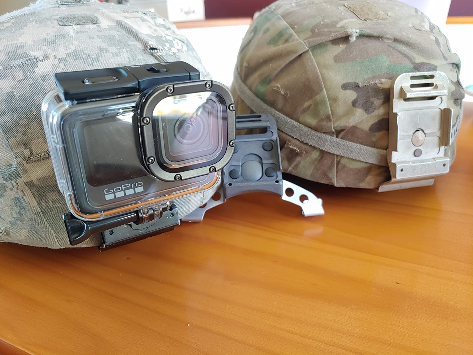 Aluminum NVG Helmet Mount, Tactical Helmet NVG Mount Compatible with GoPro Hero 13/12/11/10/9/8, DJI Osmo Action 6/5 Pro/4/3, Nano, Insta360, AKASO and Most Action Cameras customer photo 2