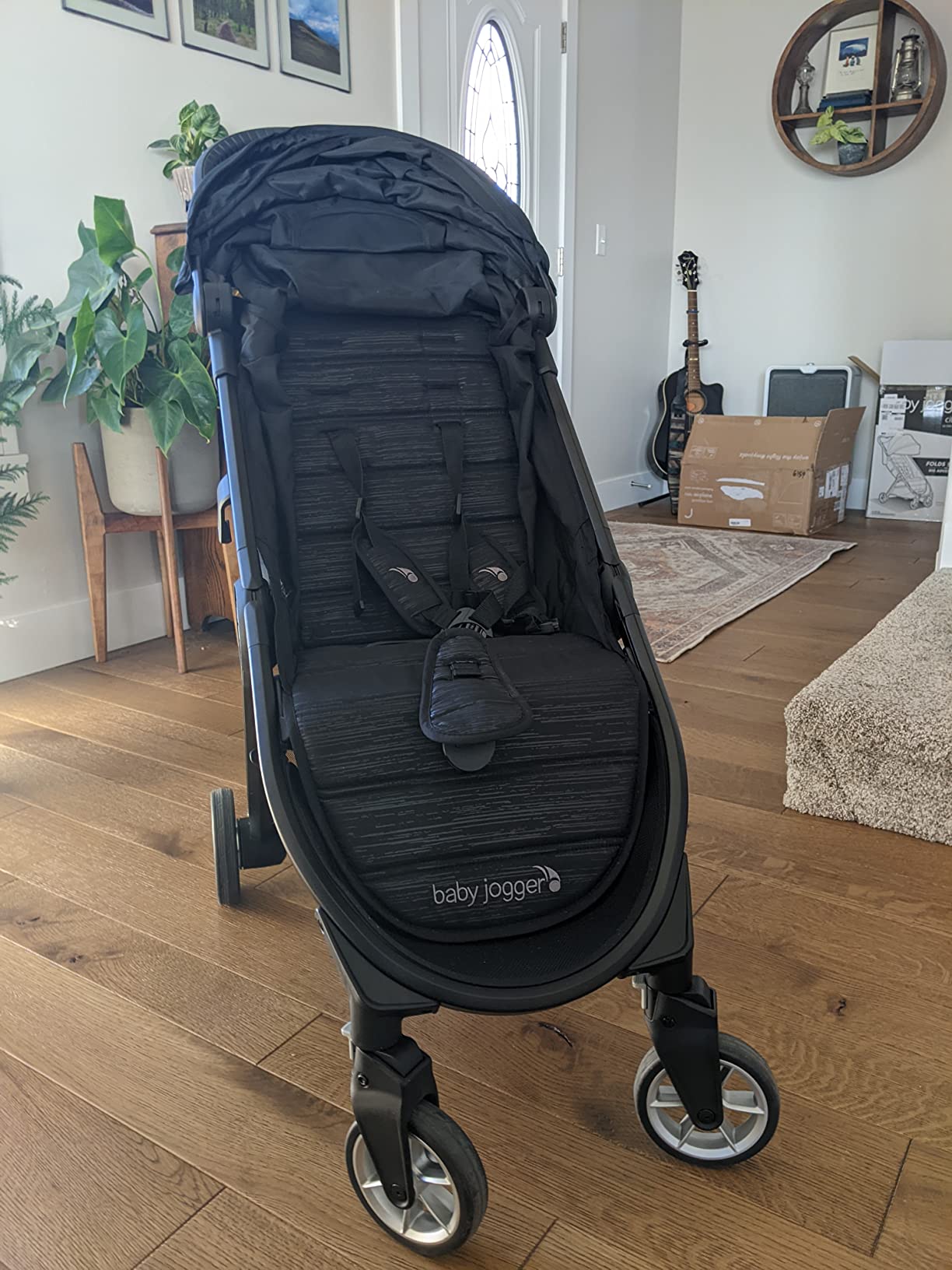 Baby Jogger® City Tour 2 Side by Side Double Stroller, Compact Twin Stroller Design, Easy-To-Maneuver, Fits Through Standard Doorways, Compact One-Step Fold Design, Baby Travel Essential, Pitch Black customer photo 1