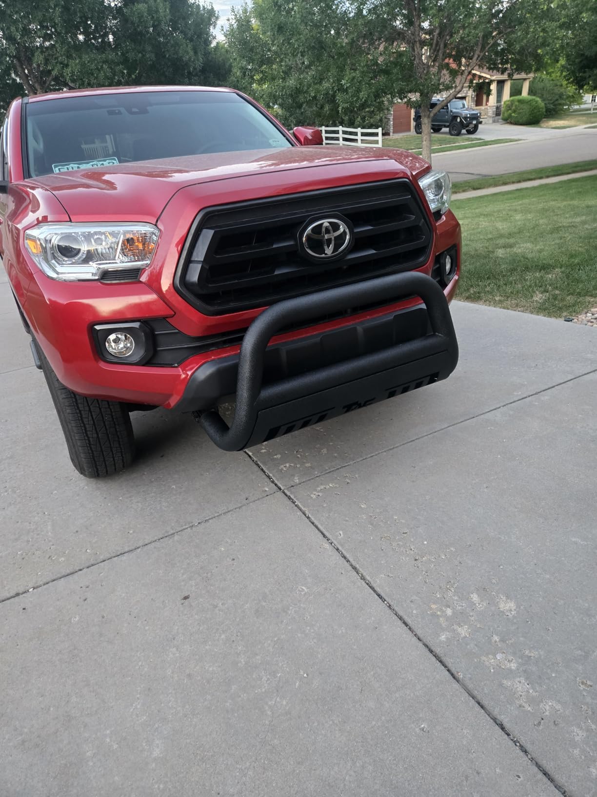 TAC Bull Bar Fits 2016-2023 Toyota Tacoma Truck Pickup 3