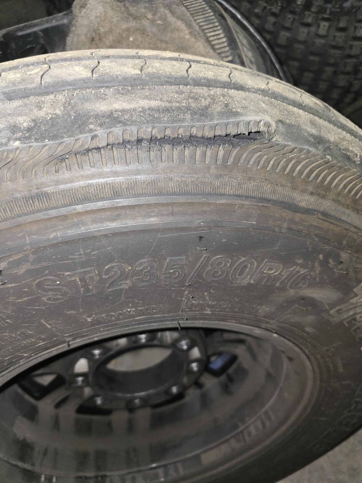 Transeagle ST Radial All Steel Heavy Duty Premium Trailer Radial Tire-ST235/80R16 235/80/16 235/80-16 129/125M Load Range G LRG 14-Ply BSW Black Side Wall customer photo 2