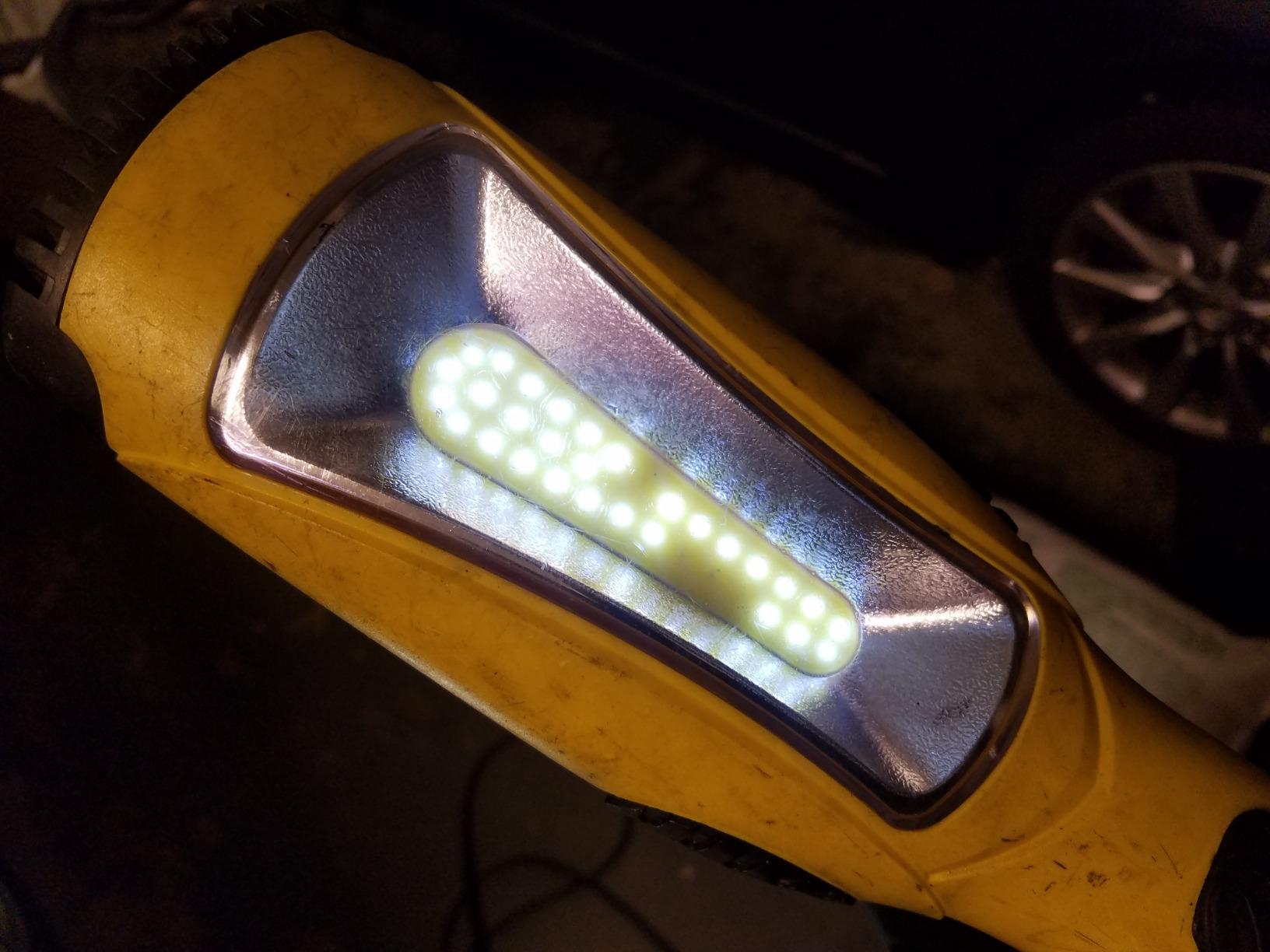 DEWENWILS LED Work Light 1200LM with 15FT Cord, Magnet Hook for Garage, ETL customer photo 1