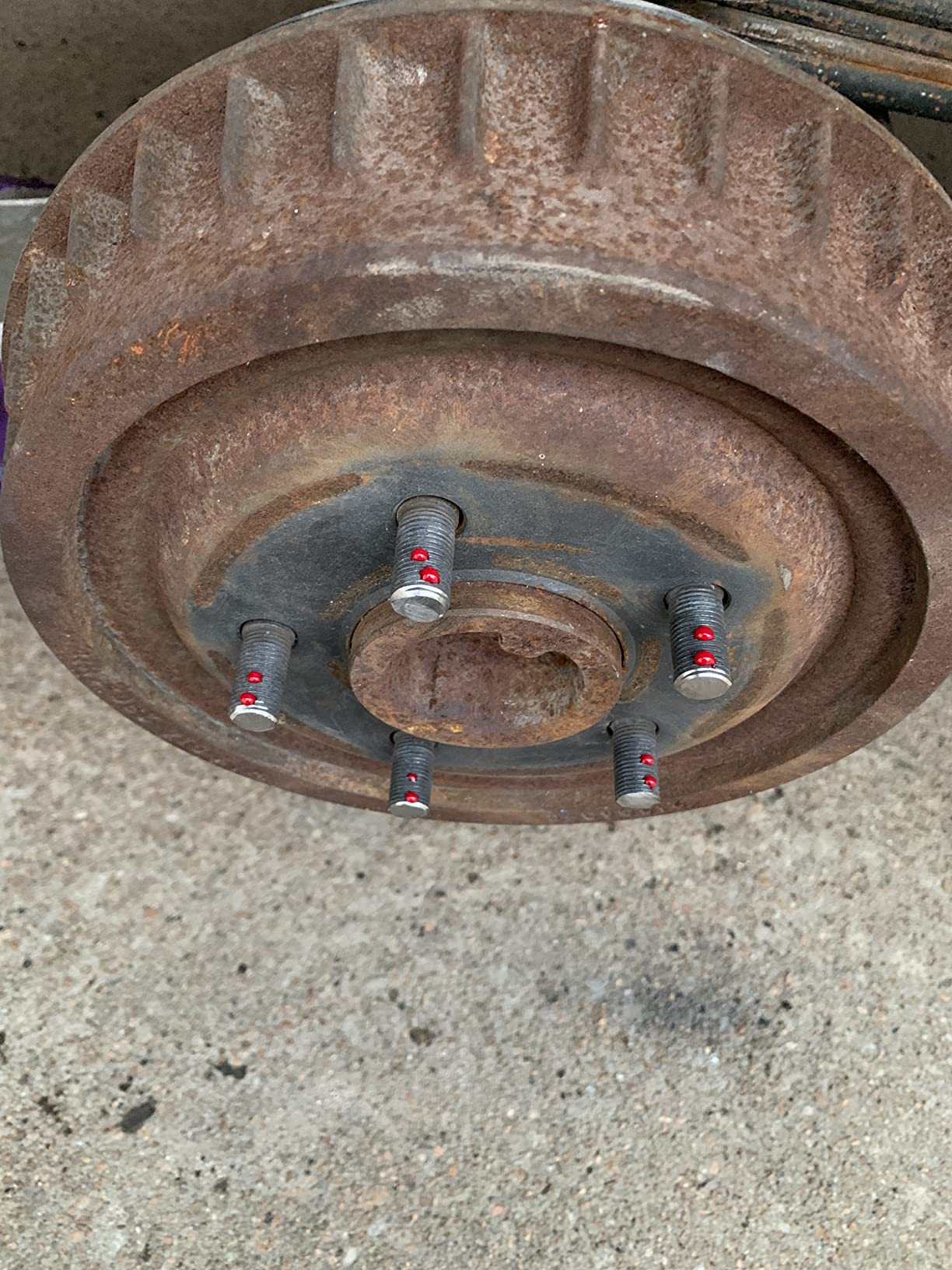 FLYCLE 1.5 inch 5x4.5 Wheel Spacers for TJ YJ XJ MJ KJ KK ZJ, 1.5'' 5x114.3mm Wheel Spacer for Wrangler Ranger Explorer Mustang Edge with 1/2-20 Studs 82.5mm Center Bore customer photo 1