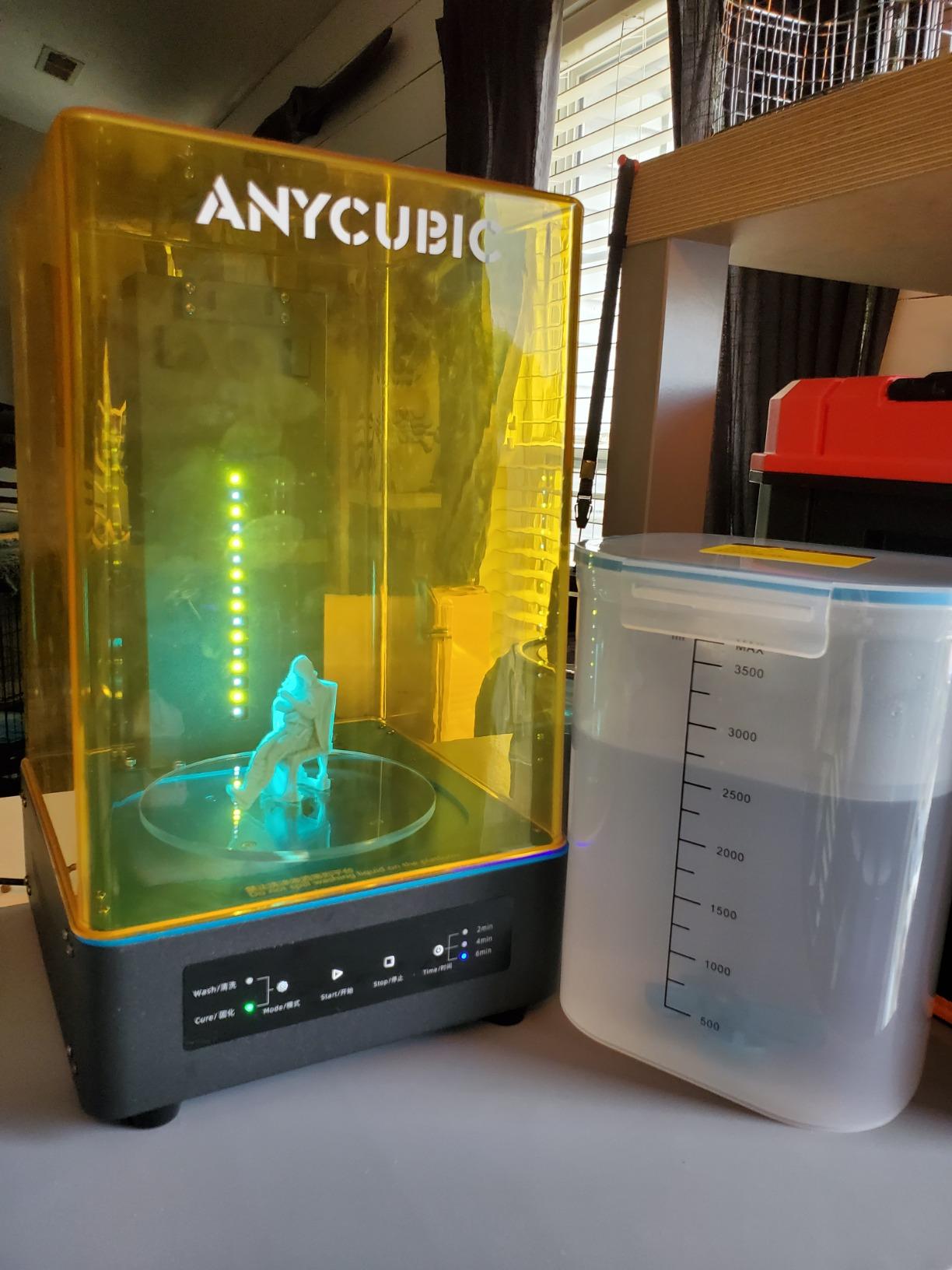 ANYCUBIC Wash and Cure 3 with Gooseneck Lights customer photo 2