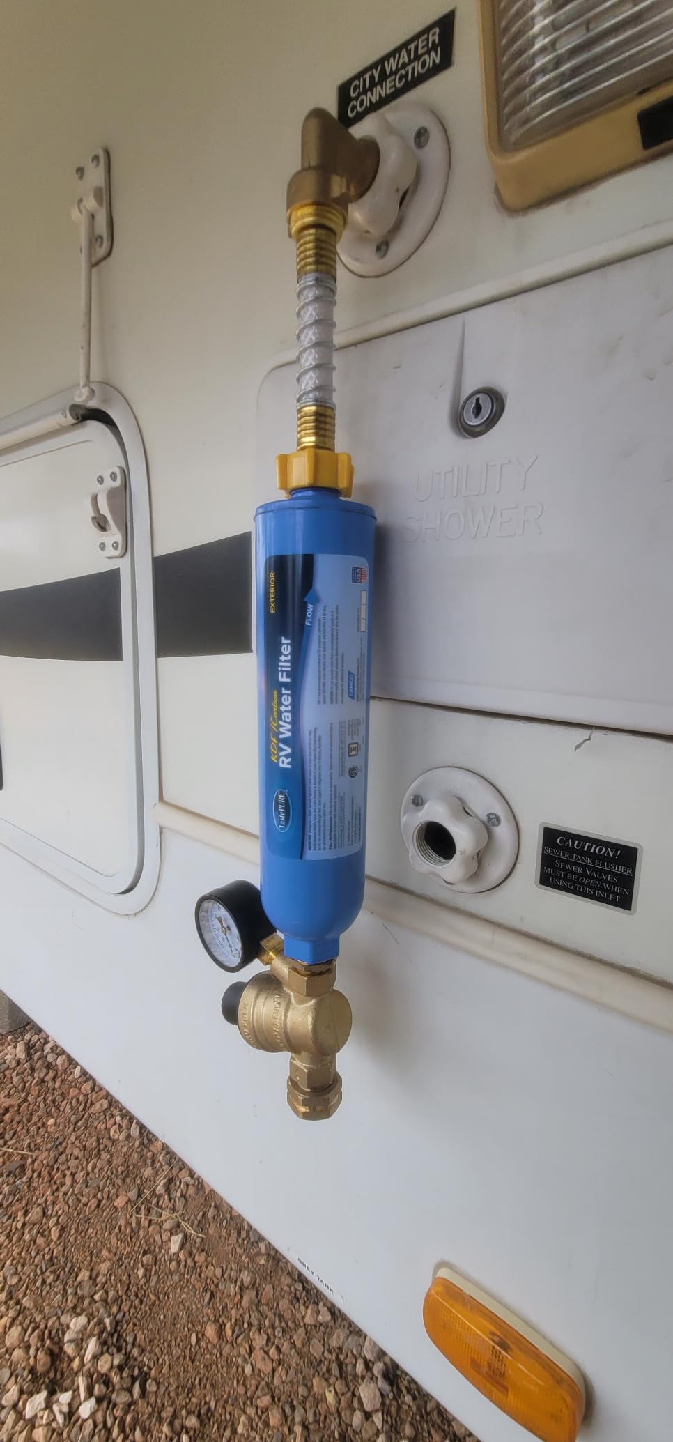 RVGUARD RV Water Pressure Regulator Valve, CSA Approved, Lead-Free Brass customer photo 2