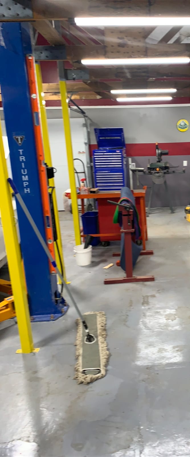 Triumph NT9FP 9,000 lb Two Post Auto Lift Floor Plate Car Hoist Truck Jack Garage customer photo 1