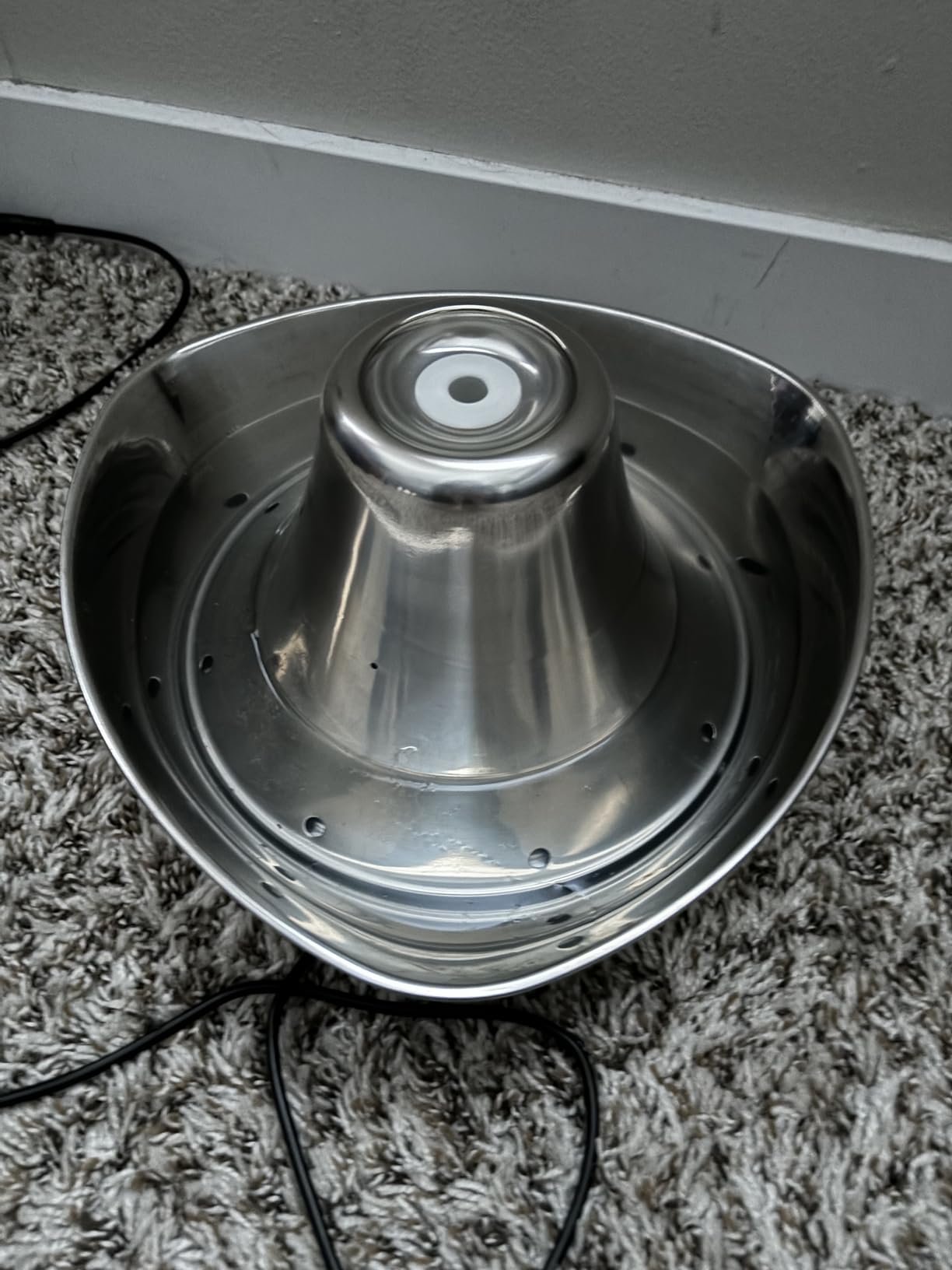 PetSafe Seaside Stainless Cat & Dog Fountain, 60 oz, 2 Filters & Pump customer photo 2