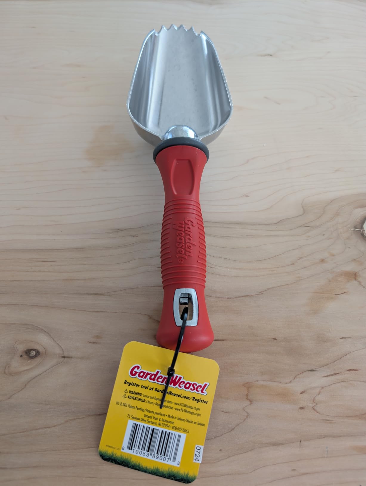 Garden Weasel Double-Sided Garden Cultivator/Tiller | Cultivate, Till, Break Up Soil | Planting and Gardening Hand Digging Tool, Heavy Duty Cultivator, Hand Tool Weeder | 91367 customer photo 2
