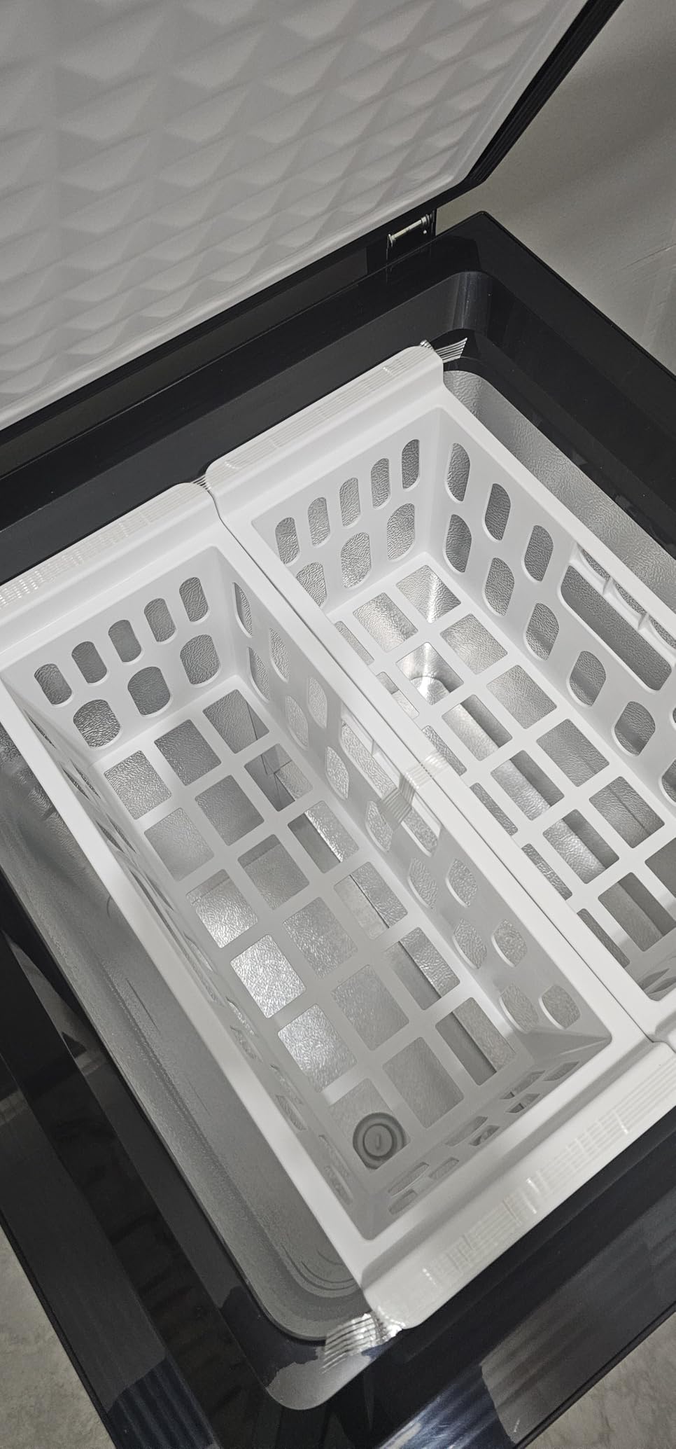 Kismile 7.0 Cubic Feet Chest Freezer, Deep Freezer for Home, White customer photo 1