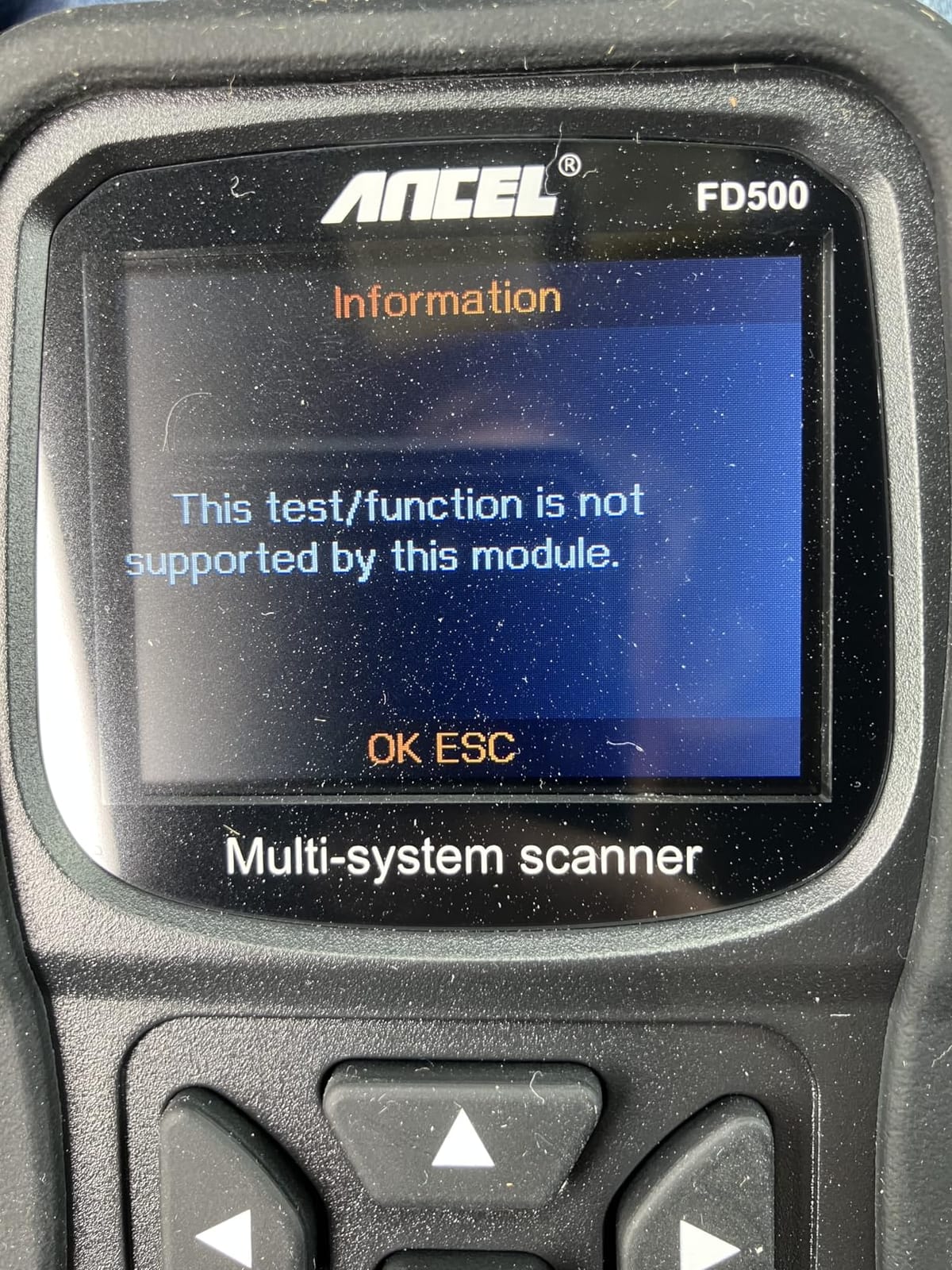 ANCEL FD500 OBD2 Scanner for Ford, Lincoln, Mercury, Battery Registration customer photo 2
