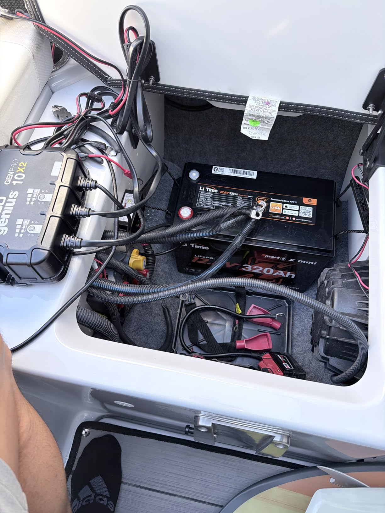 NOCO GENPRO10X2 12V 20A 2-Bank OnBoard Marine Battery Charger & Maintainer customer photo 1