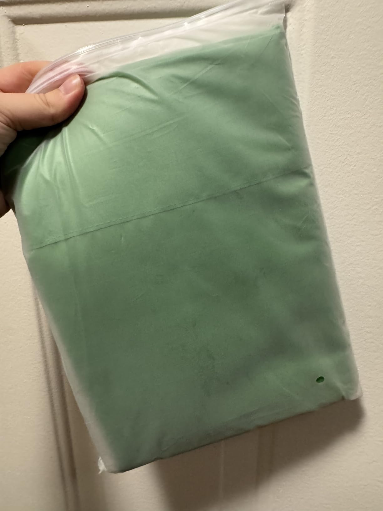 Hemmotop Chromakey Green Screen Backdrop, 5x7ft Small Background Fabric customer photo 2