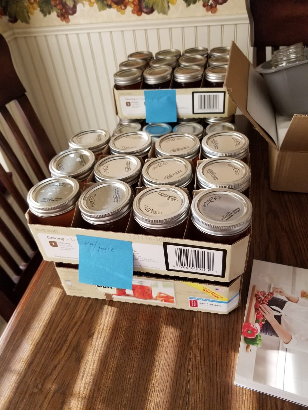 SKOCHE Mason Jars 8 oz 24 Pack Half Pint Canning Jars with Lids and Bands customer photo 1