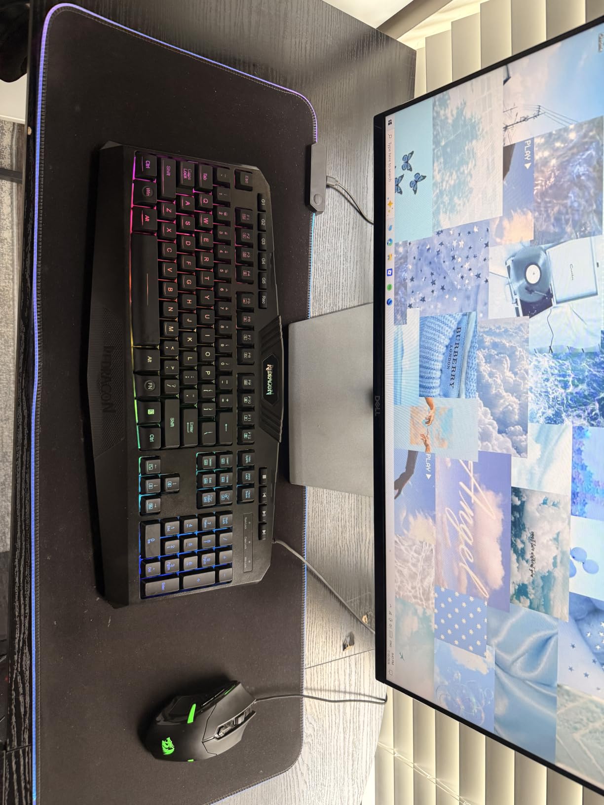 RGB Mousepad Led Mouse Pad, Large Mouse Pad,Led and Big Mouse mat customer photo 1