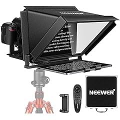 NEEWER X12 14 Inch Aluminum Alloy Teleprompter for iPad Tablet Phone Camera customer photo 1