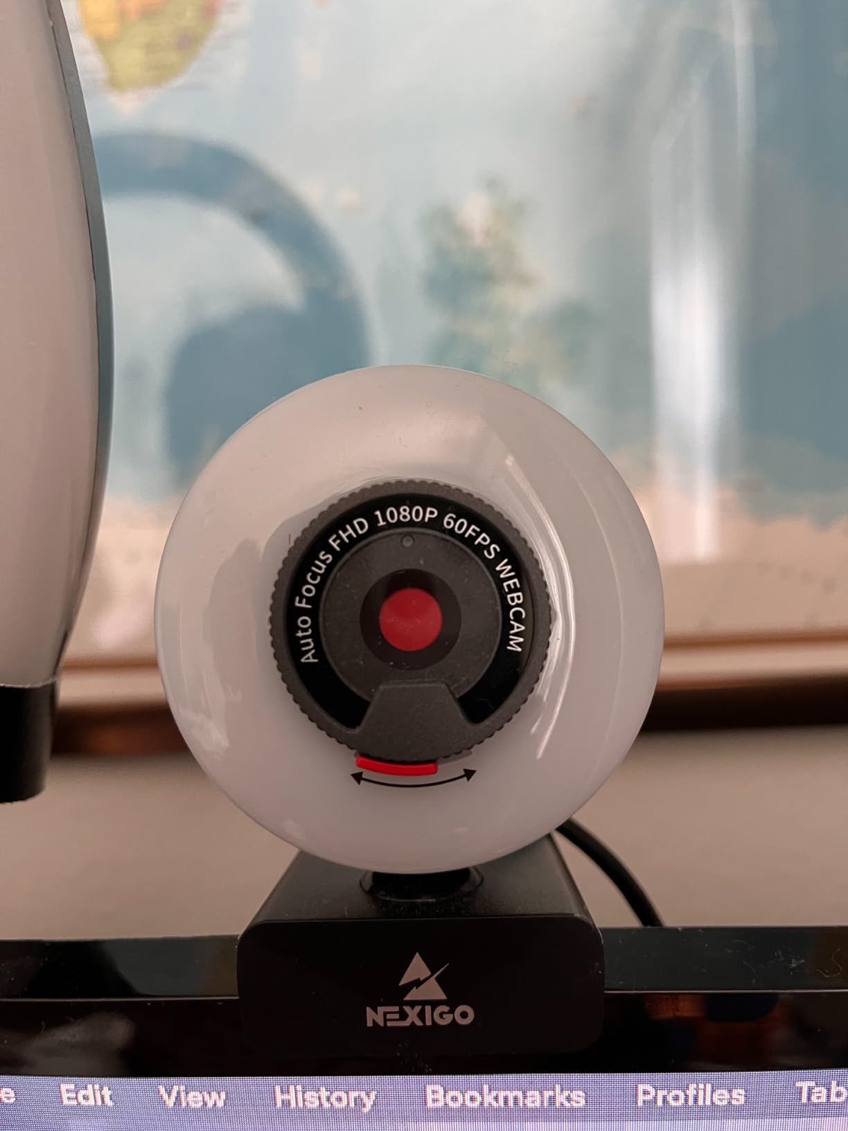 NexiGo N960E 1080P 60FPS Webcam with Light, Software Included, Fast AutoFocus, Built-in Privacy Cover, USB Web Camera, Dual Stereo Microphone, for Zoom Meeting Skype Teams Twitch customer photo 1