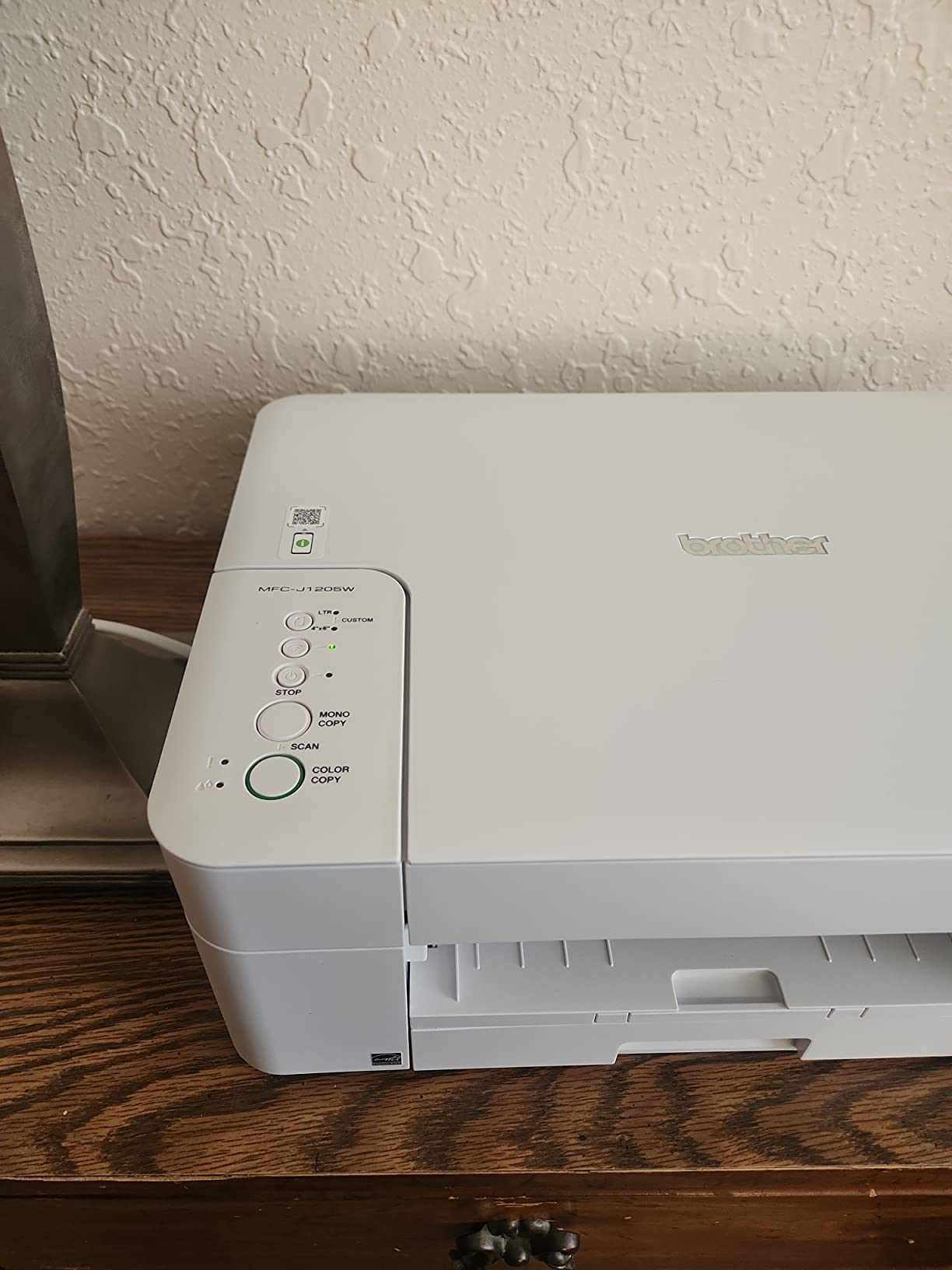 Brother MFC-J1205W INKvestment -Tank Wireless Multi-Function Color Inkjet Printer with Up to 1-Year in Box, Works with Alexa customer photo 2