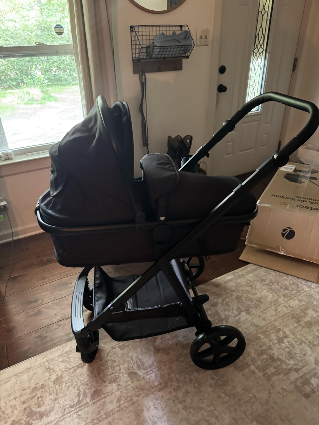 Mompush Meteor2 Baby Stroller Bassinet Stroller, Car Seat Adapter Included customer photo 2