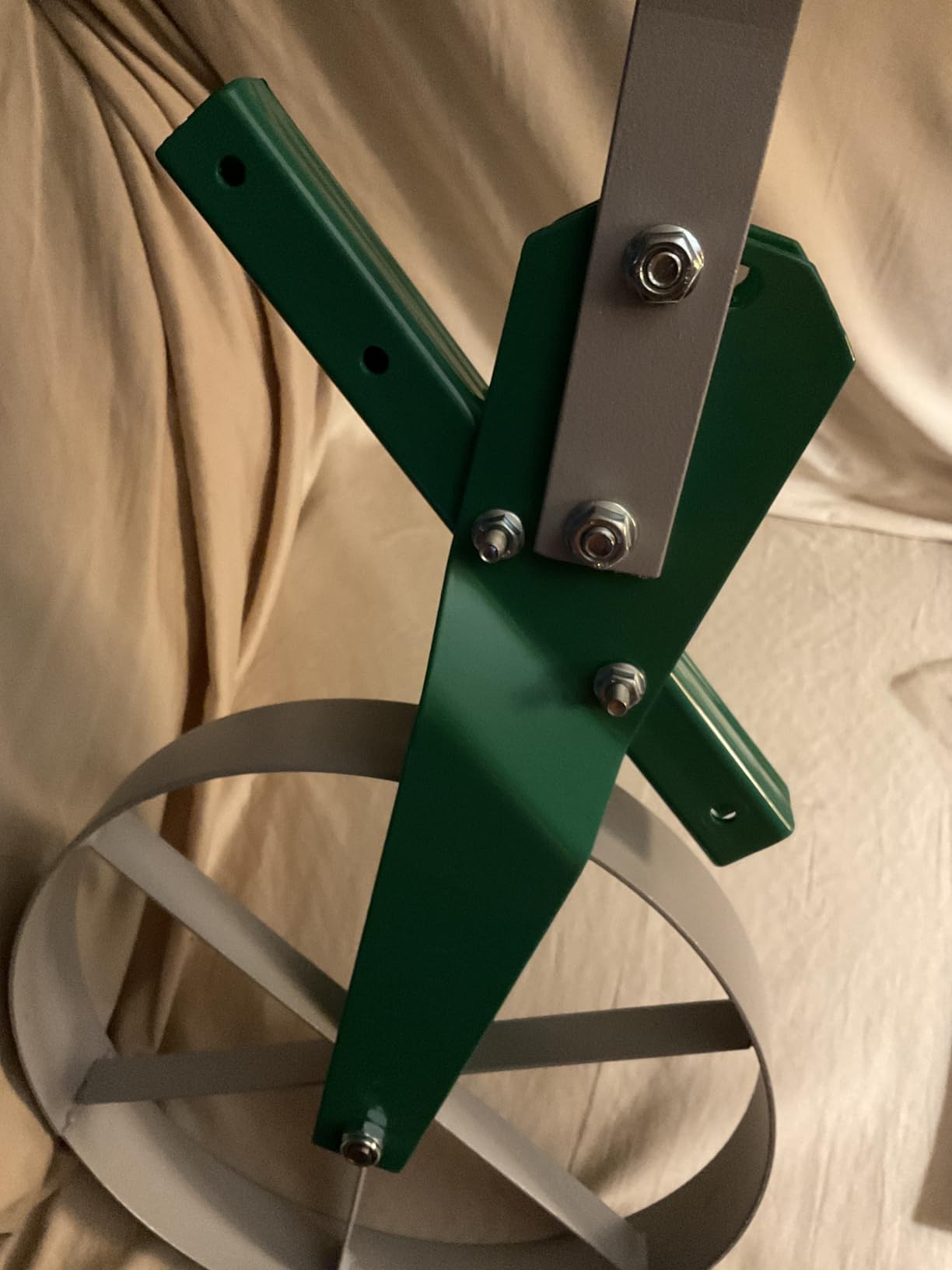 Varomorus High Wheel Cultivator, Self Cleaning Steel Single Wheel Hoe, Modular Plow Garden Tool for Gardening customer photo 2