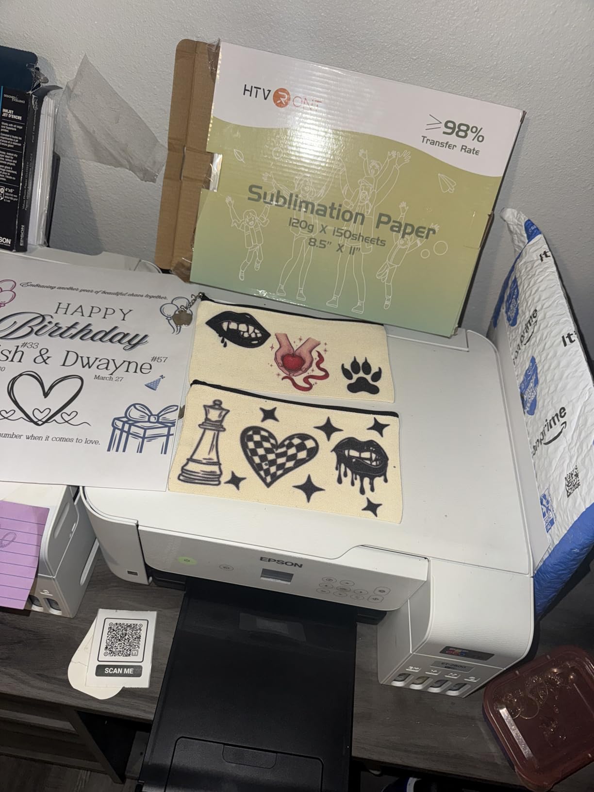 Epson EcoTank ET-2800 Wireless Color All-in-One Supertank Printer - White customer photo 1
