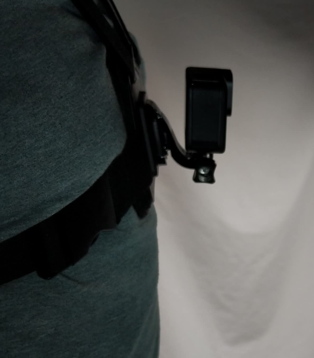 Suptig Chest Mount, Adjustable Chest Strap, Breathable Material Compatible for Gopro Hero 12 Hero 11 Hero 10 Hero 9 Hero 8 Hero 7 Hero 5 Hero 4 Hero 3, AKASO, DJI osmo and More Action Cameras (Black) customer photo 1
