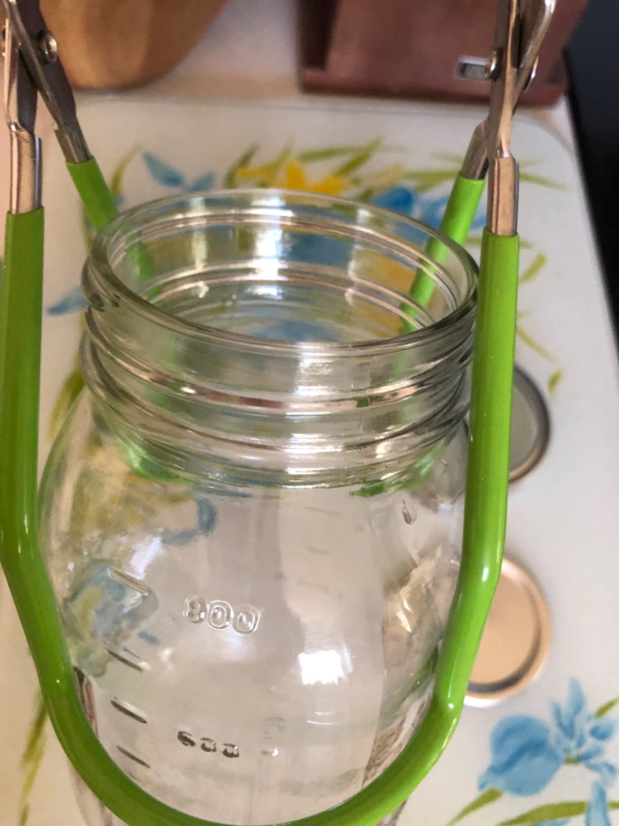 Supa Ant Canning Supplies Starter Kit (Food Grade) - Canning Kits Set for Beginners - 3 Pcs. Including Wide Mouth Jar Funnel, Magnetic Lid Lifter, Stainless Steel Jar Lifter (Assembled in USA) Green customer photo 2