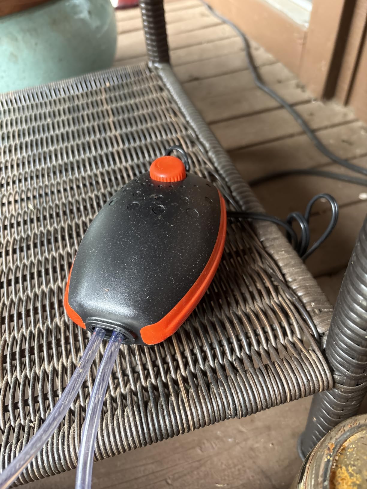 HITOP 3W 80GPH Adjustable Aquarium Air Pump, Upgrade Quiet Oxygen Pump, Powerful Air Aerator for Fish Tank up to 120 Gallon customer photo 1
