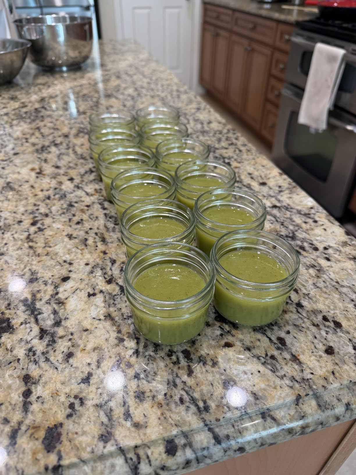 ComSaf Mini Mason Jars 4 oz, 8 Pack Regular Mouth Glass Jars with Lids customer photo 1