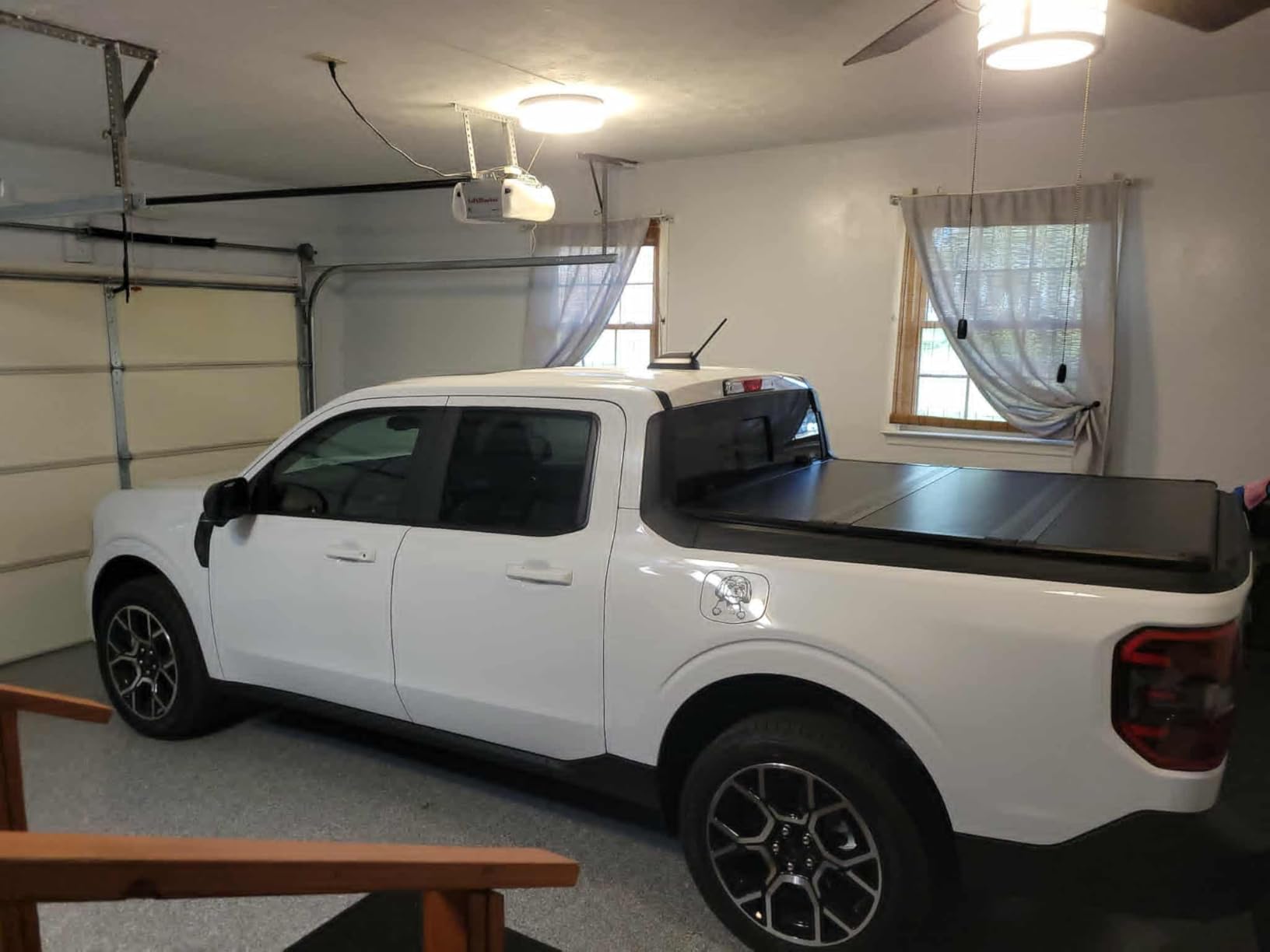 Toptiny Hard Folding Truck Bed Tonneau Cover|HTF037|Fits 2022-2026 Ford Maverick 4' 6