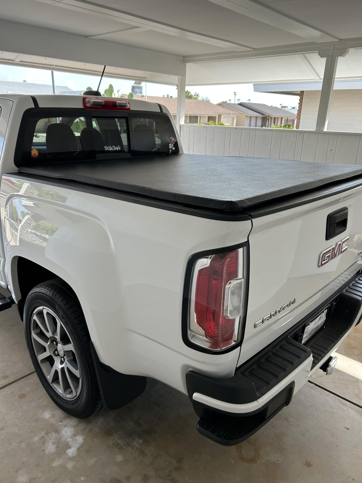 TIPTOP Soft Tri-Fold Tonneau Cover Truck Bed for 2015-2026 Chevy Colorado/GMC Canyon 5.2ft Bed (61.7
