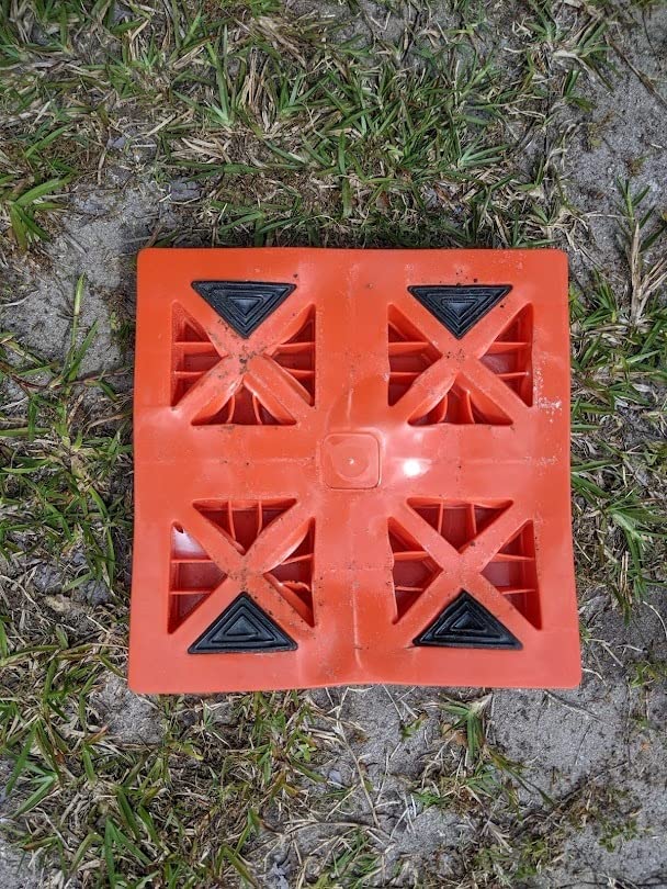 10-Pack RV Leveling Blocks, Interlocking Non-Slip, Gray customer photo 2