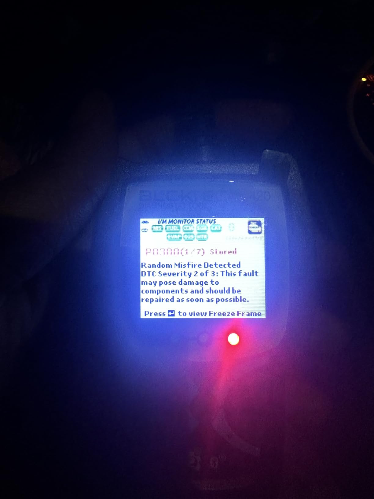 BLCKTEC 420 Bluetooth OBD2 Scanner Diagnostic Tool - Vehicle Code Reader for Car - Clears Check Engine Light - Comes with Premium OBD App On IOS & Android - Works For All Cars 1996 & Newer customer photo 1