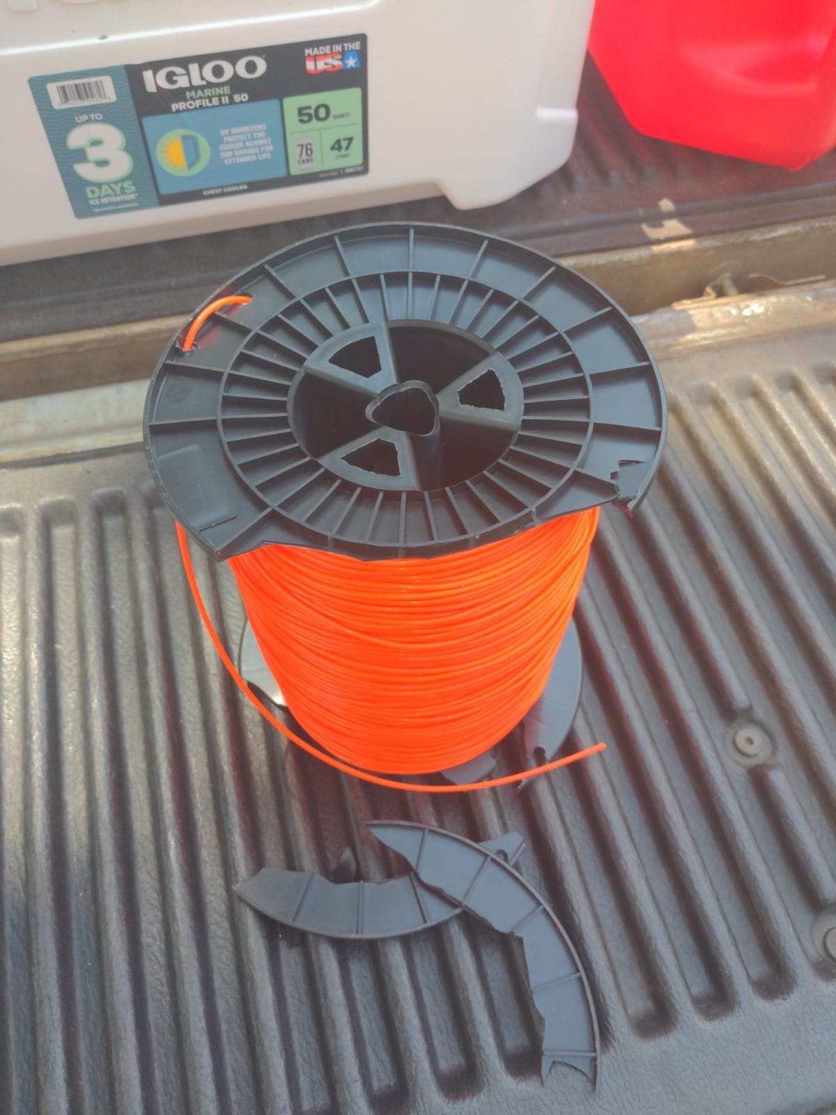 105 Trimmer Line, Heavy Duty Trimmer Line .105, 105 Weed Eater String, 0.105Inch-628Ft-3Lb String Trimmer Line .105, Commercial Grade Round 0.105 Inch String Trimmer Line Fits Most of String Trimmers customer photo 1