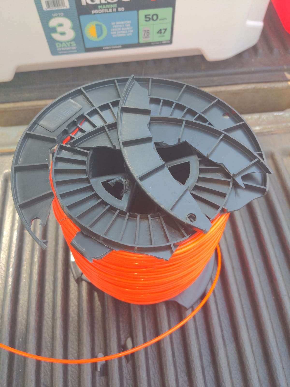 105 Trimmer Line, Heavy Duty Trimmer Line .105, 105 Weed Eater String, 0.105Inch-628Ft-3Lb String Trimmer Line .105, Commercial Grade Round 0.105 Inch String Trimmer Line Fits Most of String Trimmers customer photo 2