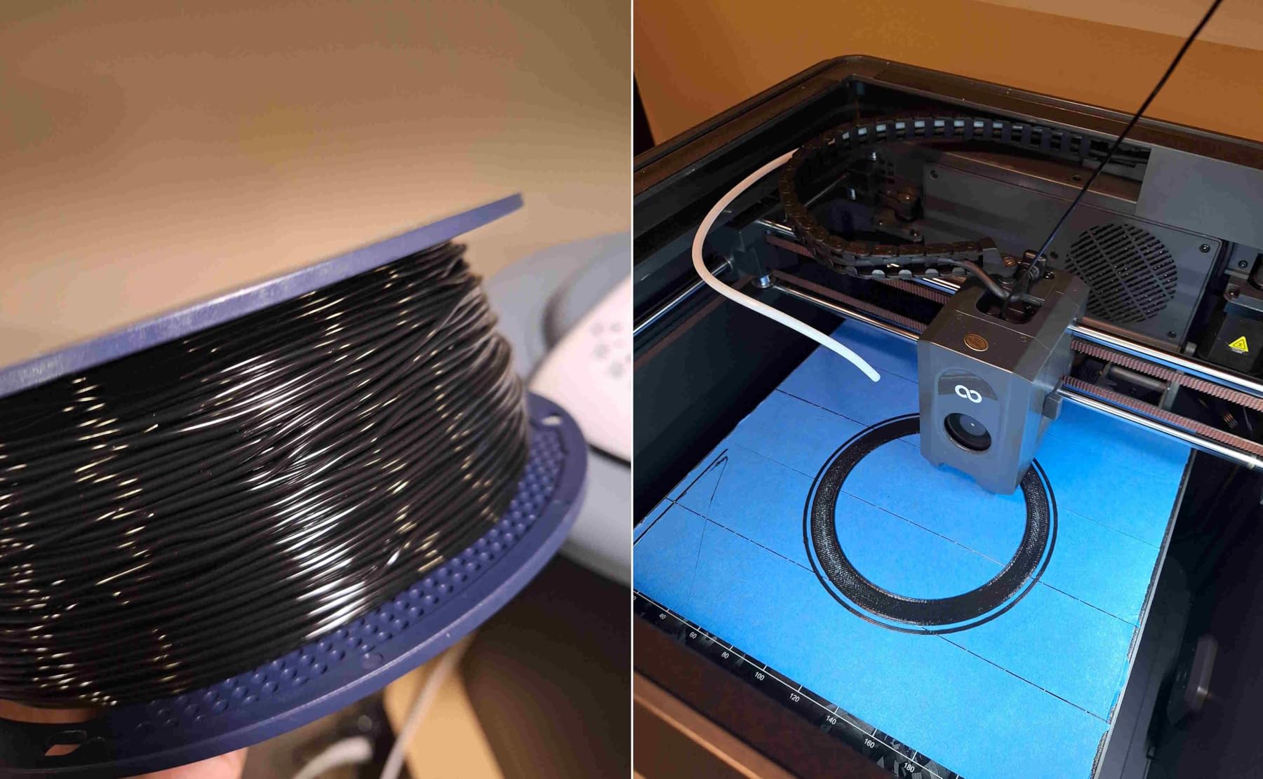 SUNLU TPU Filament 1.75mm,(1kg,Black,95a TPU) customer photo 2