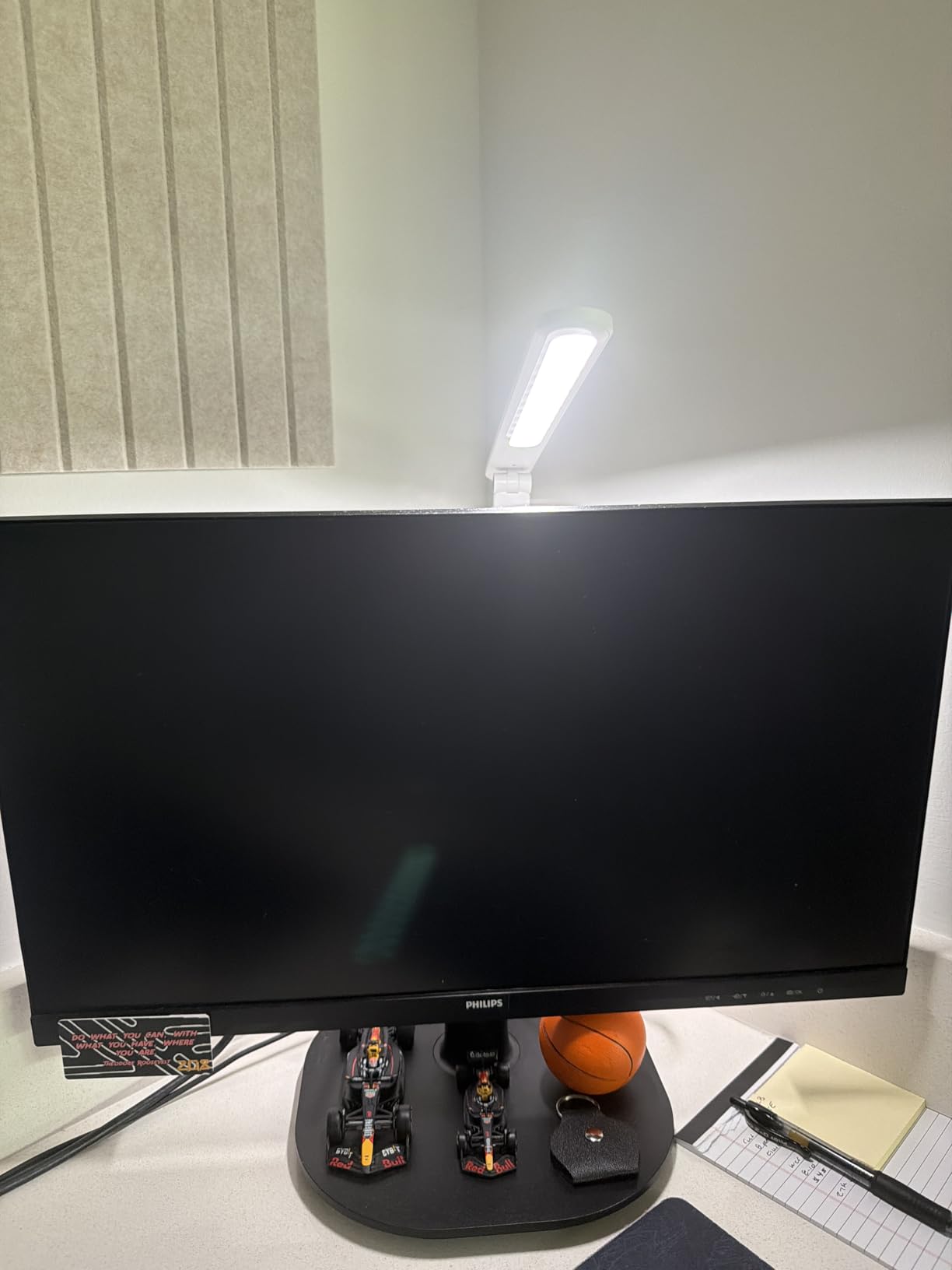 Honeywell HWT-H01 LED Desk Lamp, Foldable & Stepless Dimmable, Black customer photo 1