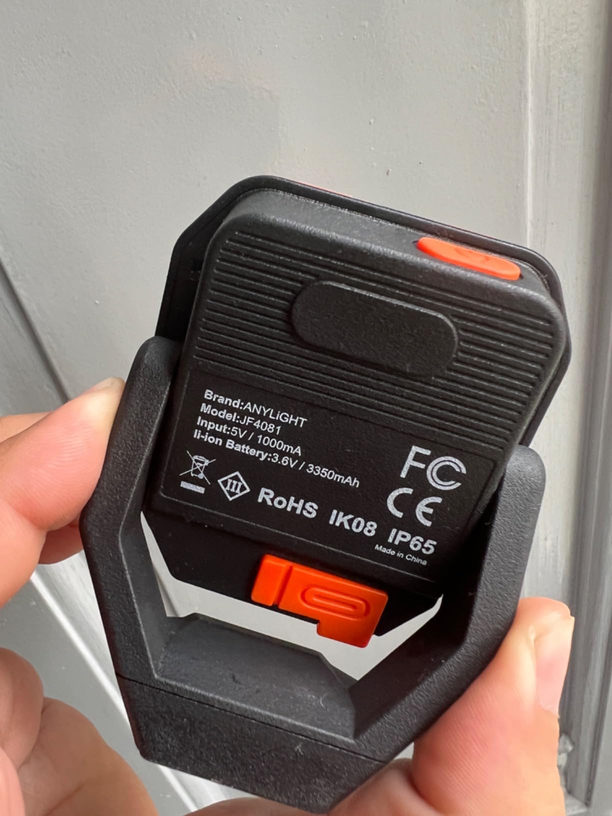 Work Light, Magnetic Rechargeable Light with 4 Modes, 150°Rotation customer photo 1