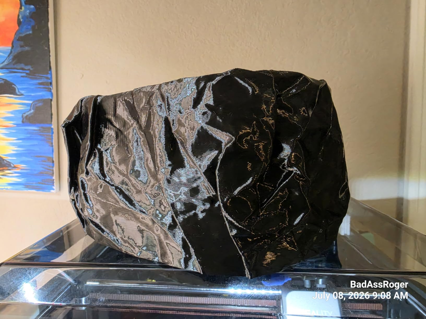 TECBEARS PETG Filament 1.75mm, 1kg Black customer photo 1