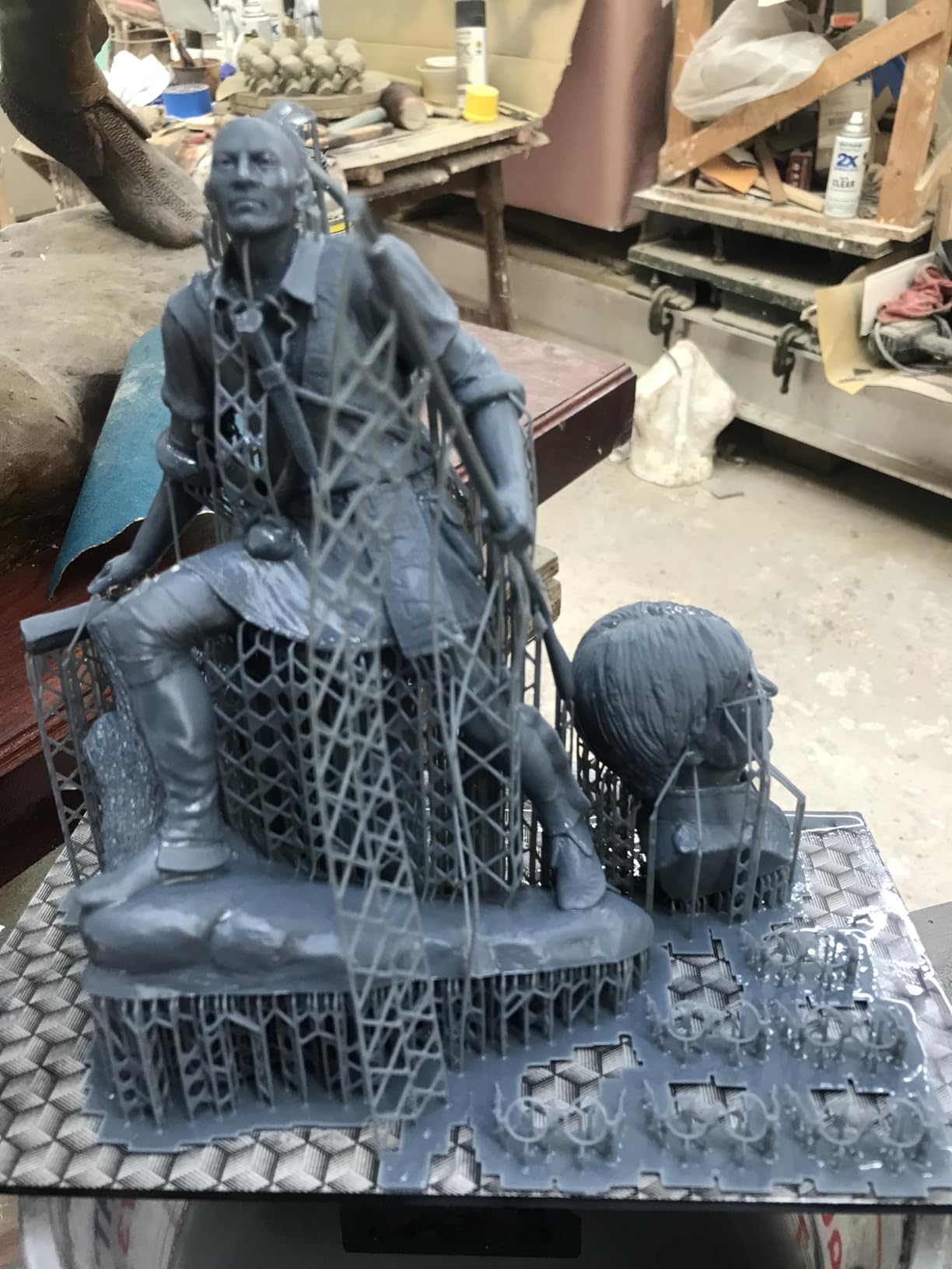 phrozen 3D Printer Rapid Resin [RPG], Low Shrinkage Superior Precision Smooth Surface Finish, 405nm LCD UV-Curing Photopolymer Resin, Gray (1KG) customer photo 1