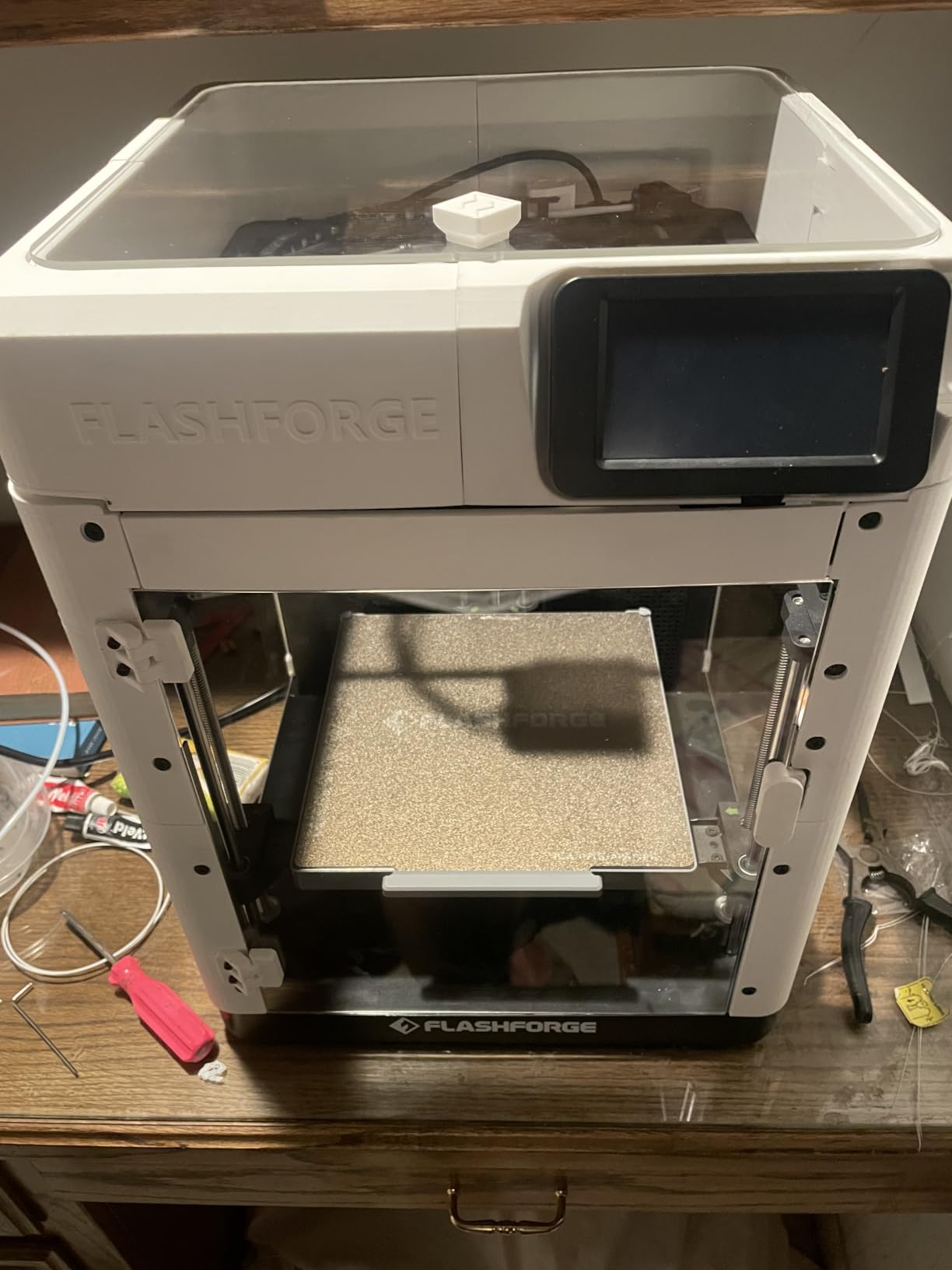 FLASHFORGE Adventurer 5M 3D Printer Enclosure kit, DIY Design, Reduce Noise, Increase Safety and Odor Isolation, Supports Printing High Temperature Filaments, Like ASA and PC customer photo 2