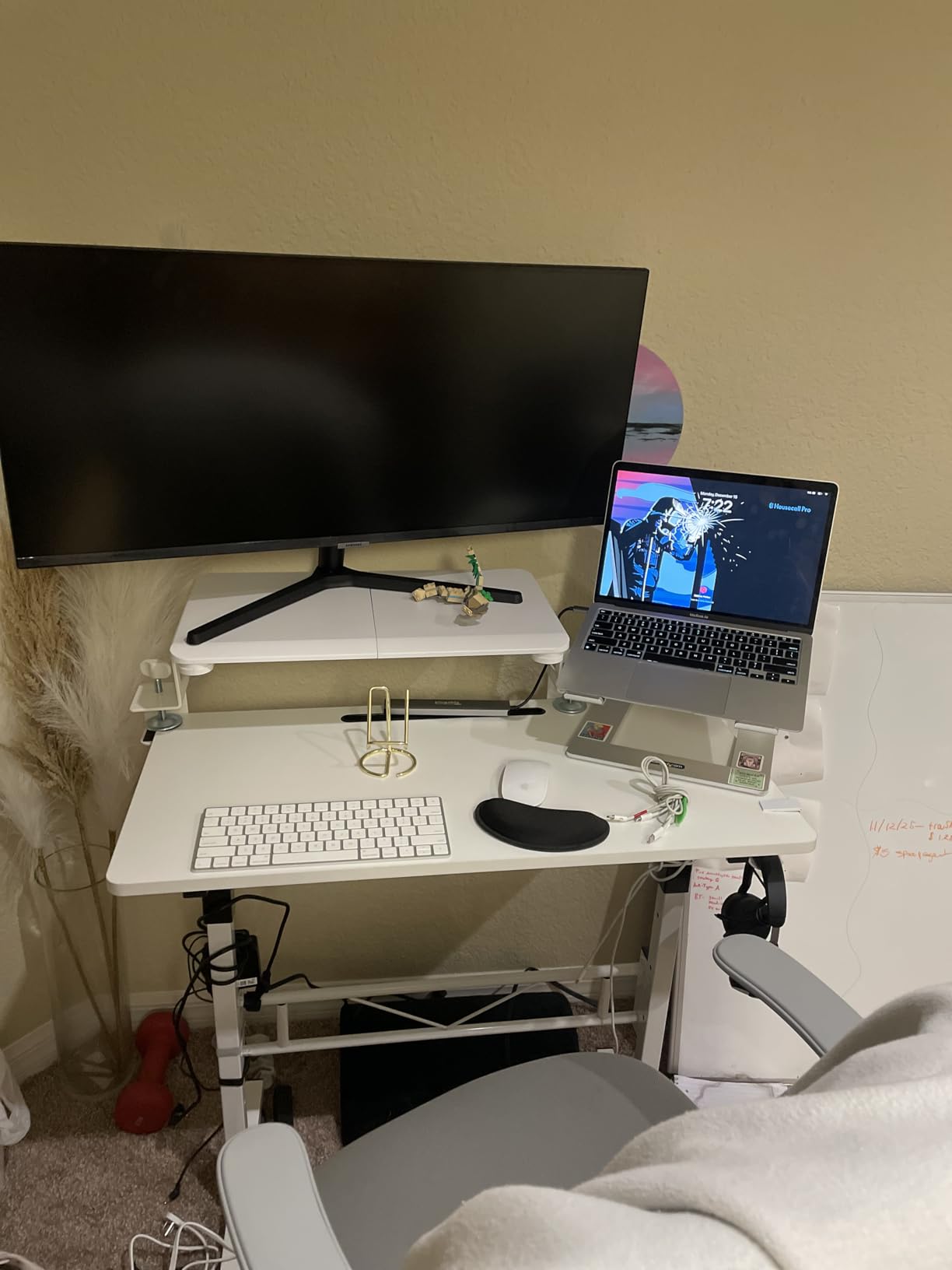 BONTEC Under Desk Keyboard Tray, Pull-Out Keyboard & Mouse Platform customer photo 1