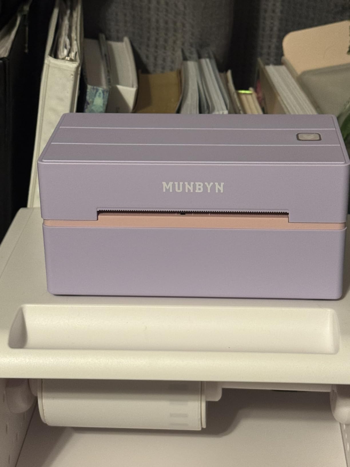 MUNBYN Bluetooth Thermal Label Printer, Wireless 4x6 Shipping Label Printer customer photo 2