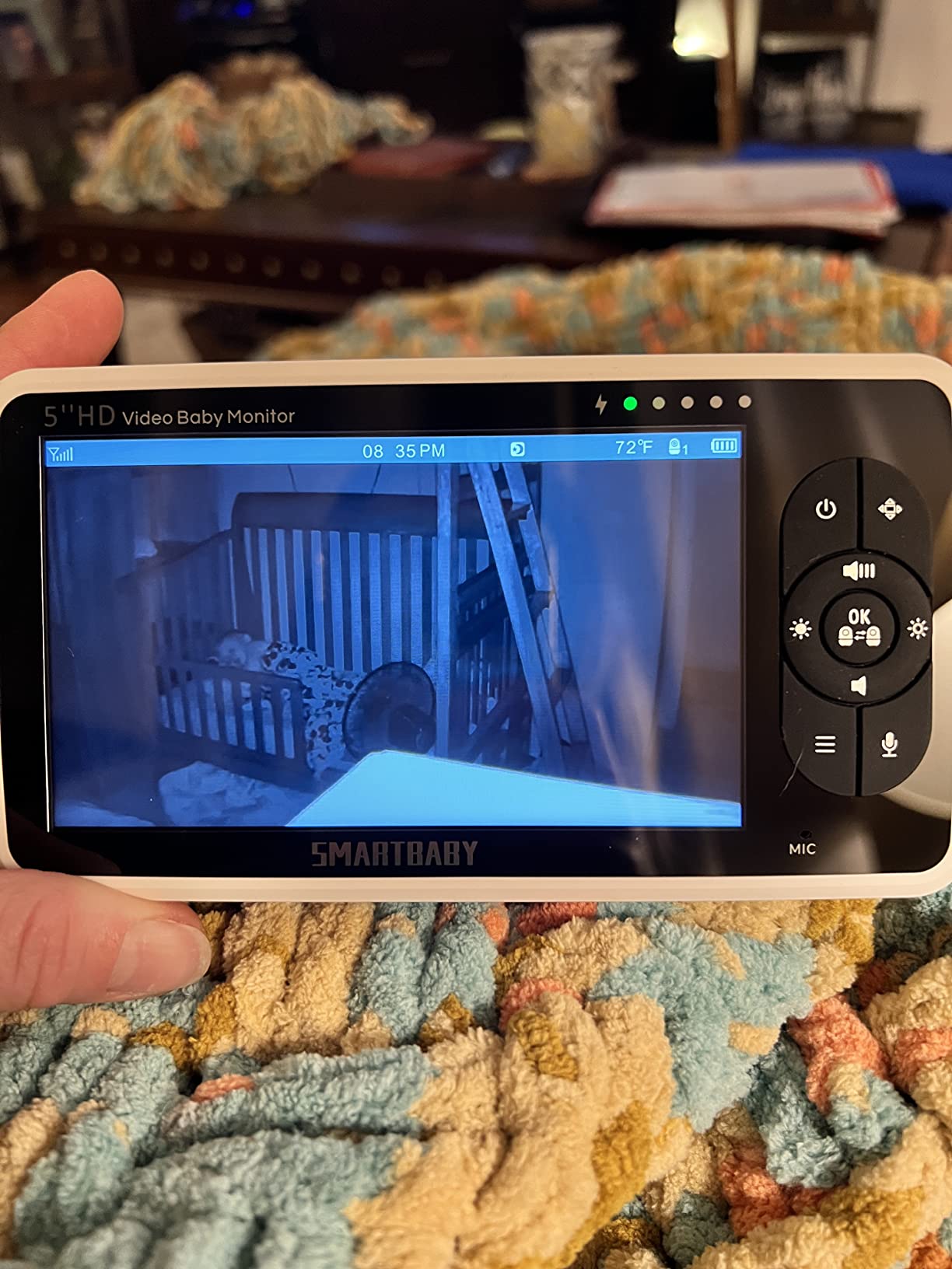 UKSUP Baby Monitor with Camera and Audio with 30 hrs Battery Life & No WiFi customer photo 1