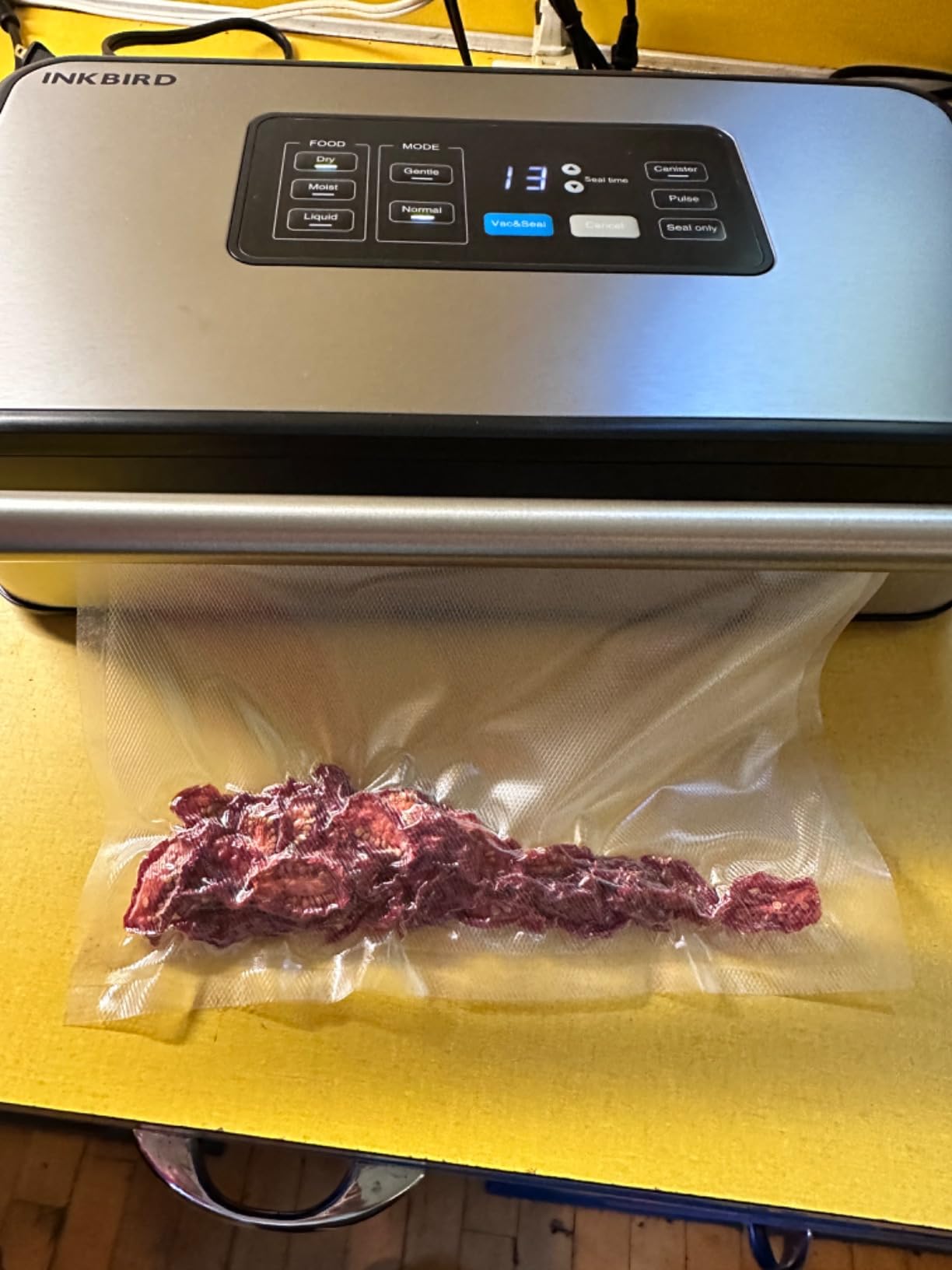 INKBIRD Pro Vacuum Sealer Machine INK-VS04, 160W Dual Pump, Liquid Mode customer photo 1