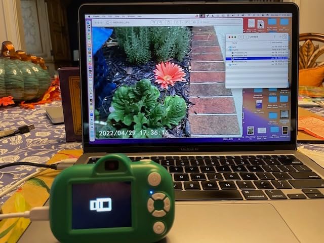 Kids Camera Boys Toys for 3 4 5 6 7 8 9 Years Old Boys, 48MP Dual Lens Kids Digital Camera Christmas Birthday Gifts, 1080P HD Video Selfie Toddler Camera with 32G SD Card customer photo 2