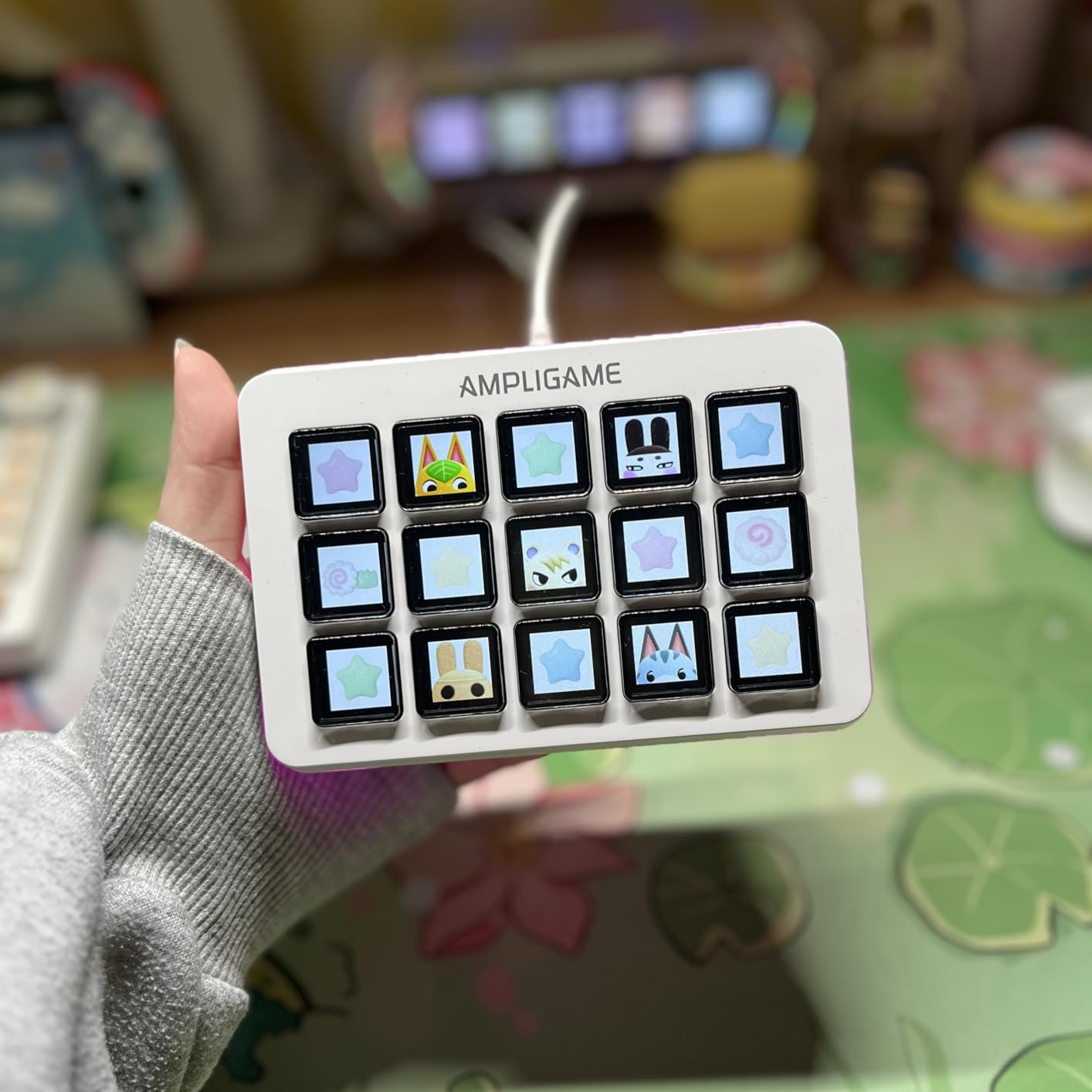 fifine D6 RGB Macro-Keyboard with 15 Programable Buttons for Multi-Tasking customer photo 2